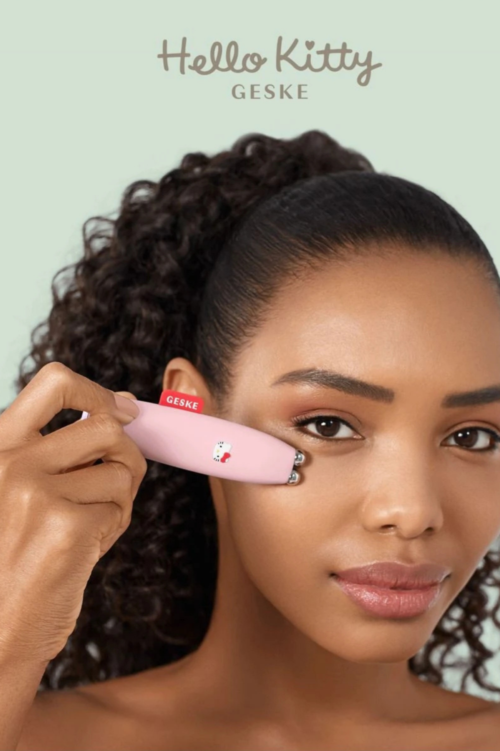 Geske-Hello Kitty Titreşimli Mikro Akım Yüz Sıkılaştırıcı Akıllı Kalem | Microcurrent Face Lift Pen-Cilt Bakım Aletleri-14-Milagron.com