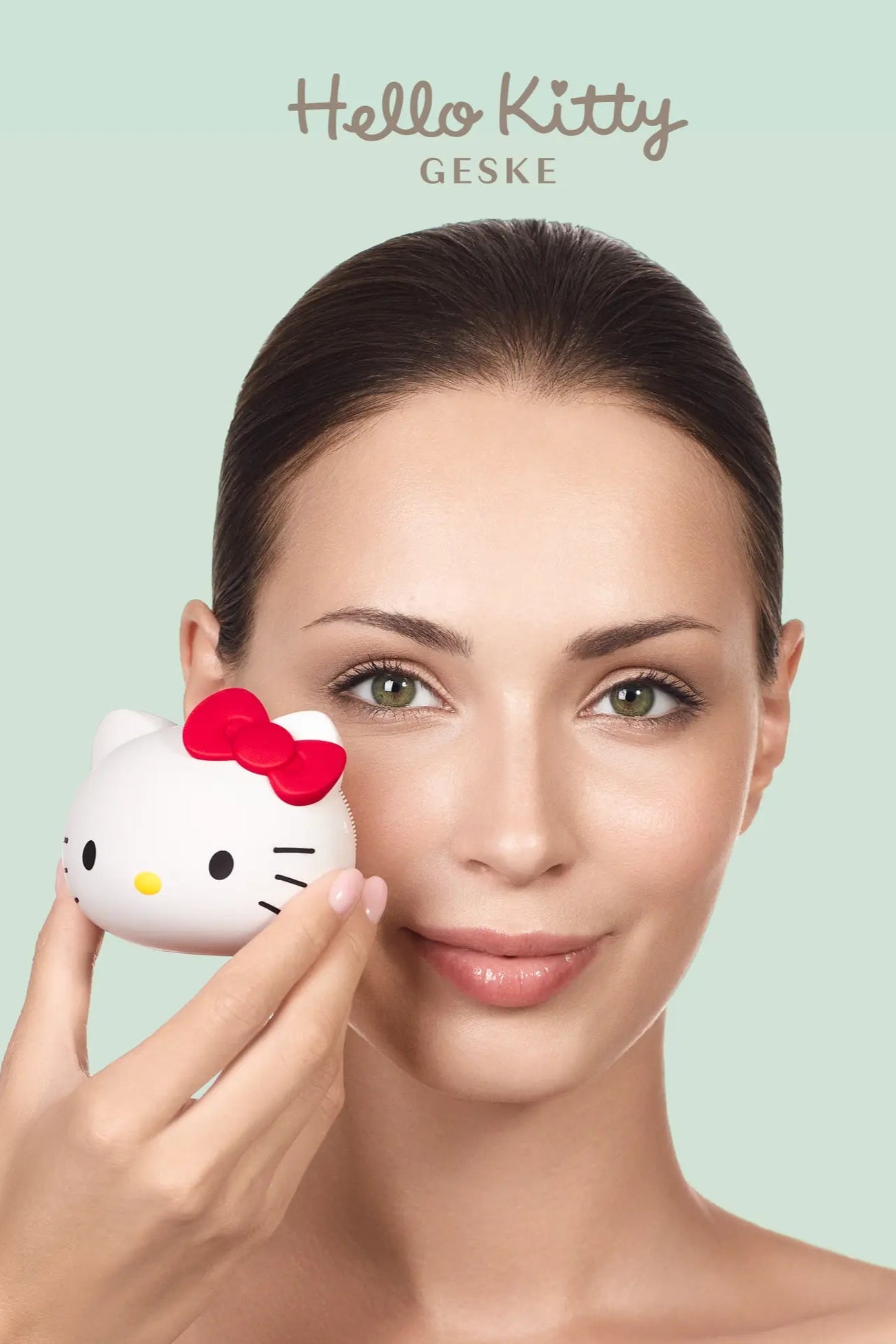 Geske-Hello Kitty Titreşimli Yüz Temizleme Cihazı | Sonic Facial Brush-Cilt Bakım Aletleri-2-Milagron.com