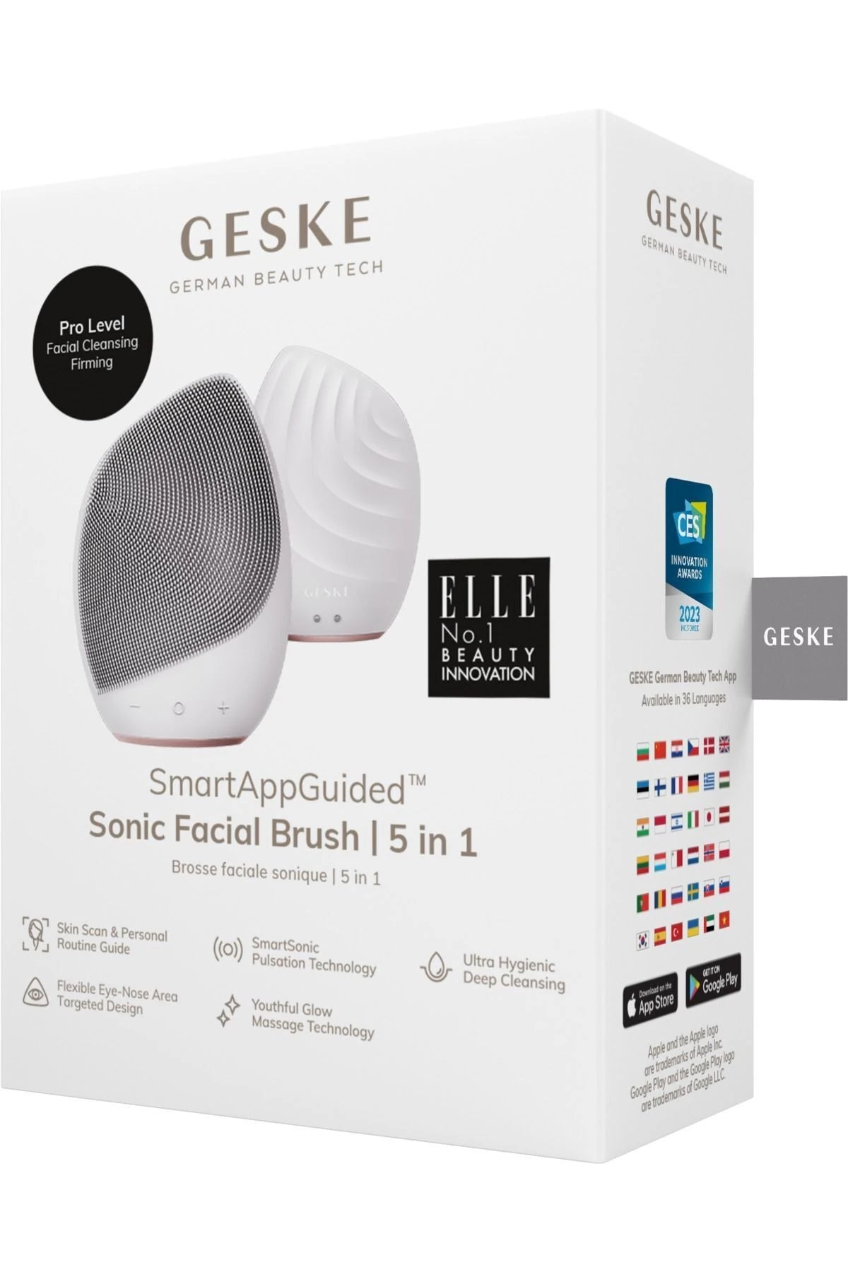 Geske-Mikro Akım Termal Yüz Temizleme Ve Cilt Sıkılaştırıcı Cihaz | Sonic Thermo Facial Brush Face Lifter-Cilt Bakım Aletleri-21-Milagron.com