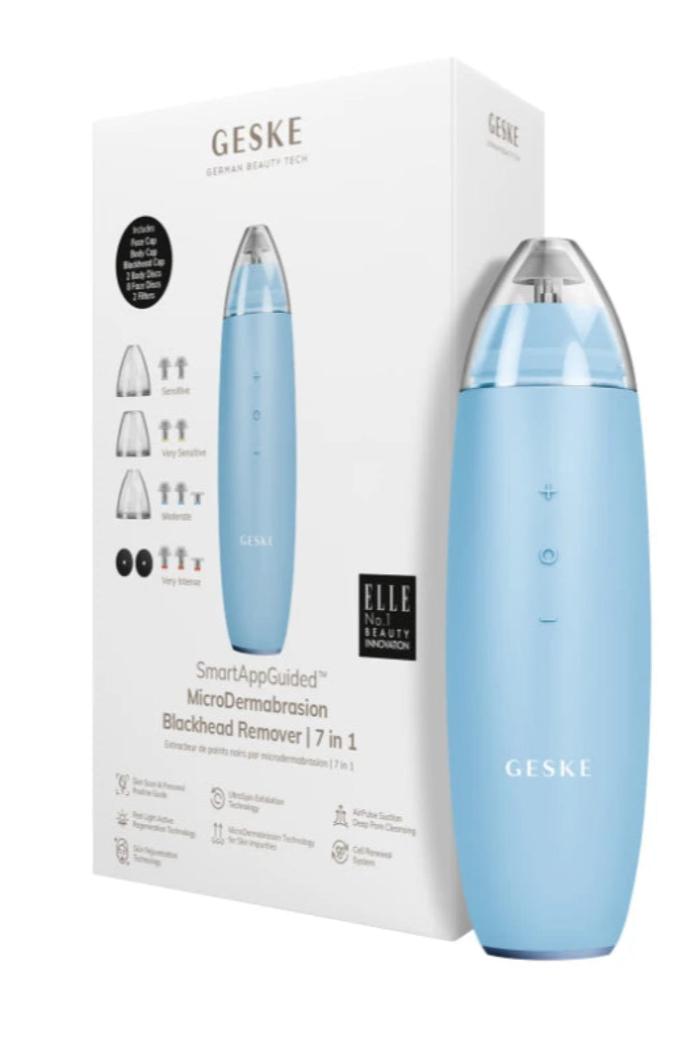 Geske-Mikro Dermabrazyon Siyah Nokta Temizleme Aleti | Micro Dermabrasion Blackhead Remover-Cilt Bakım Aletleri-23-Milagron.com