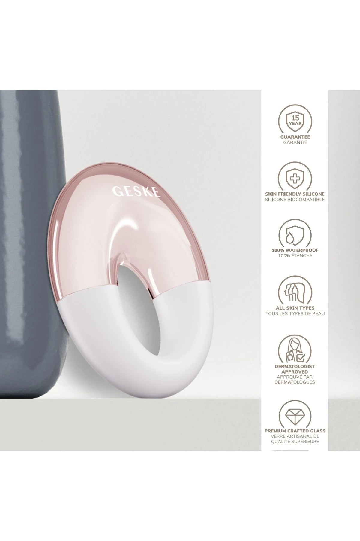 Geske-Sıcak Soğuk Göz Masaj Aleti | Cool & Warm Eye Massager-Cilt Bakım Aletleri-17-Milagron.com