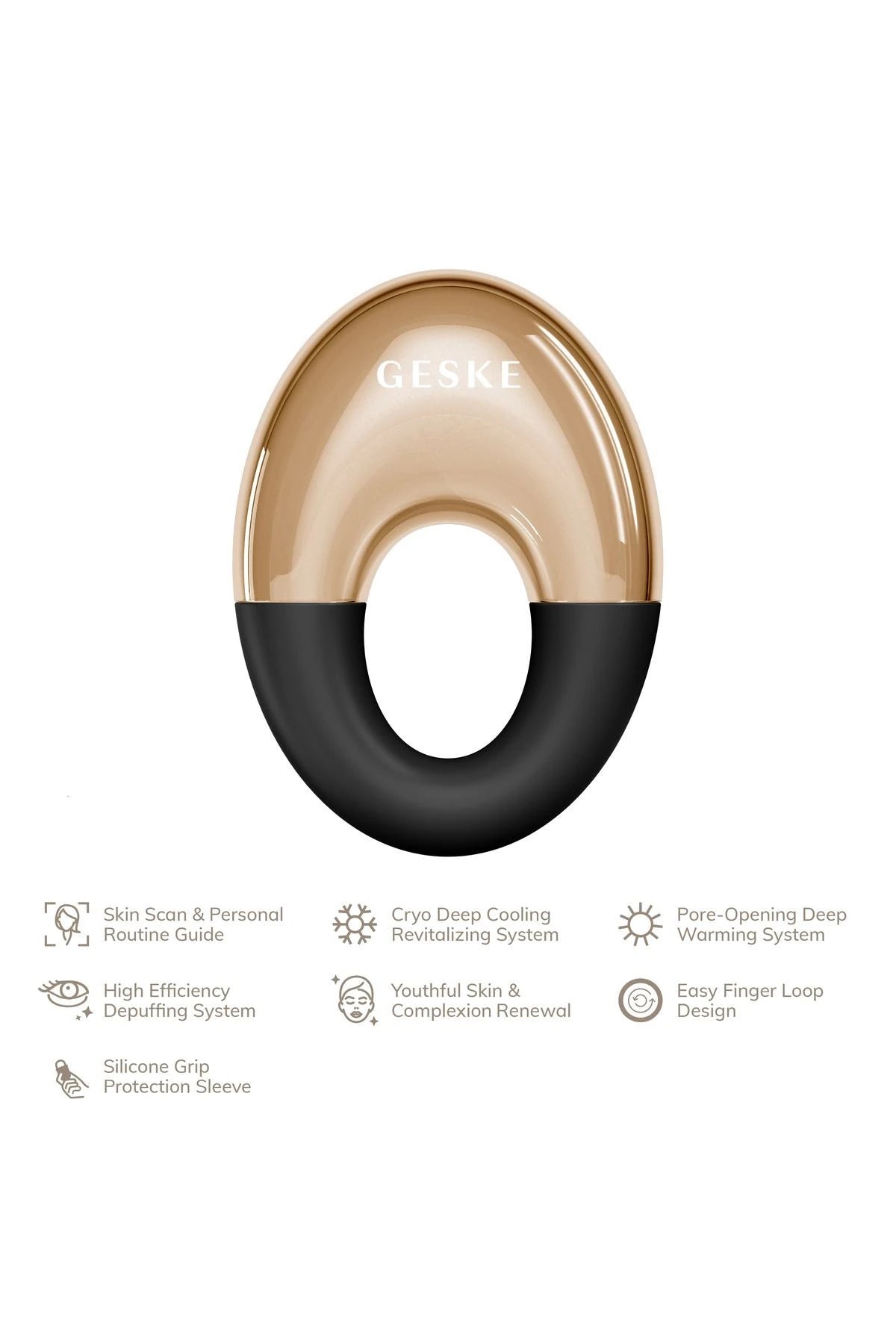 Geske-Sıcak Soğuk Göz Masaj Aleti | Cool & Warm Eye Massager-Cilt Bakım Aletleri-9-Milagron.com