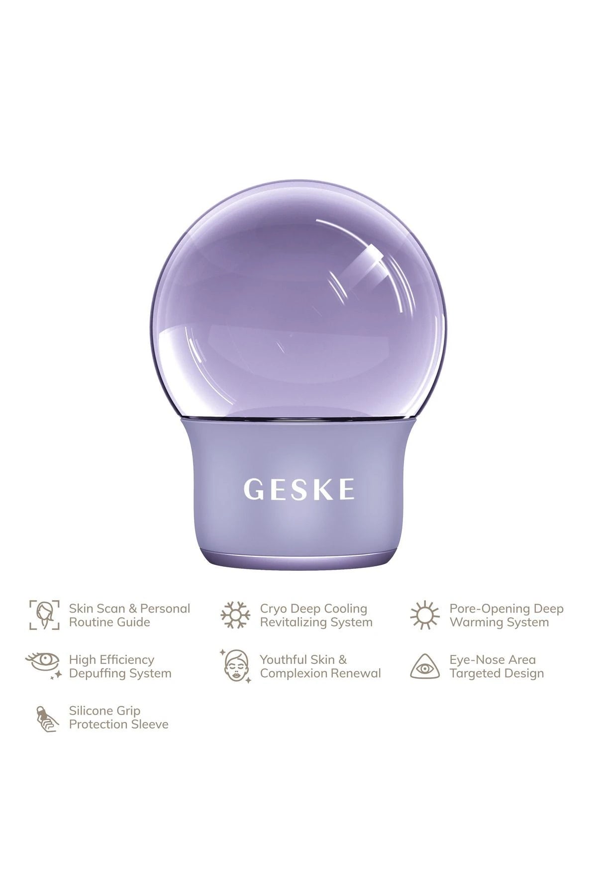 Geske-Sıcak Soğuk Yüz Ve Vücut Masaj Aleti /Cool & Warm Face And Body Massager-Cilt Bakım Aletleri-16-Milagron.com