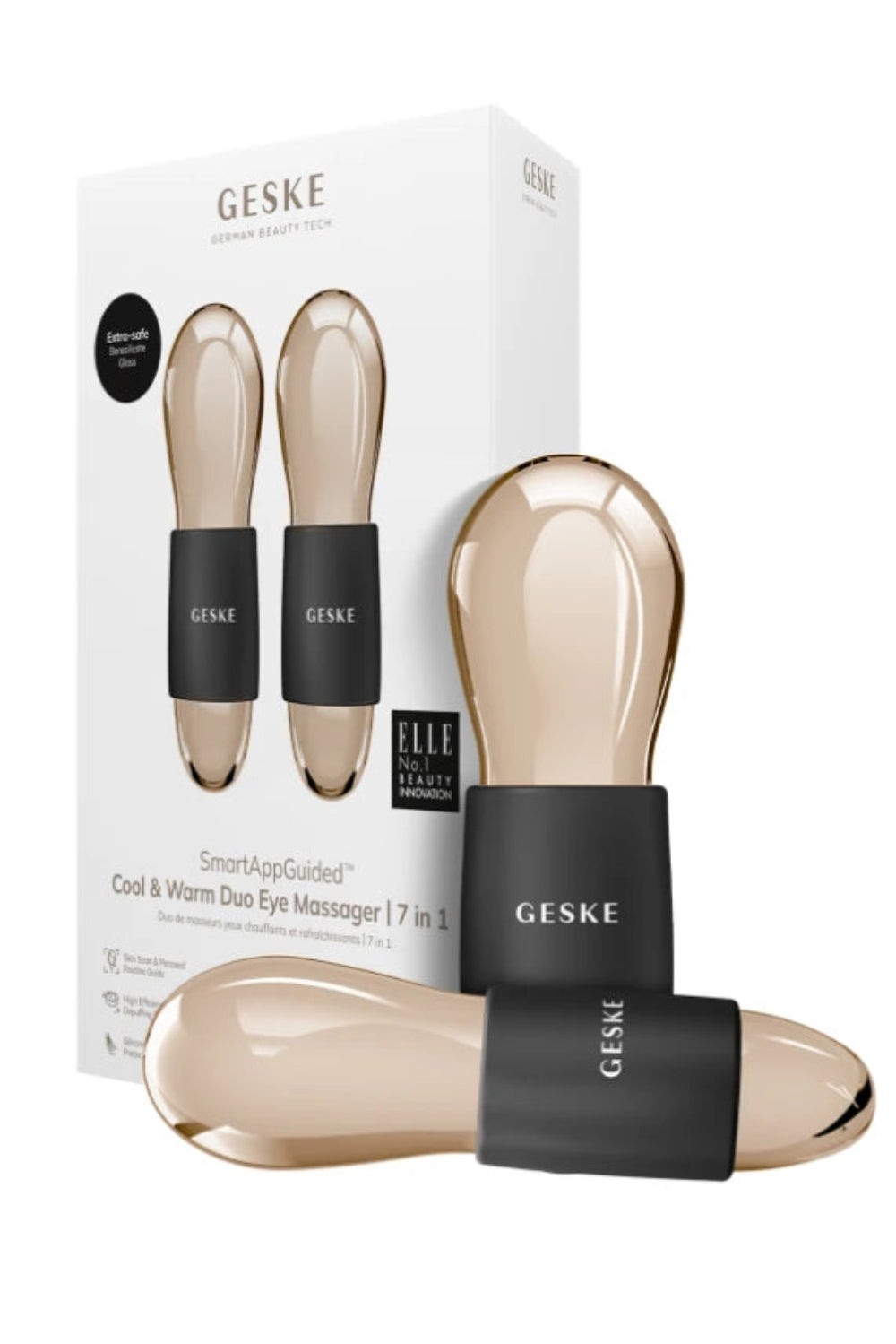 Geske-Sıcak Ve Soğuk Göz Ve Yüz Masaj Aleti | Cool & Warm Duo Eye Massager-Cilt Bakım Aletleri-17-Milagron.com