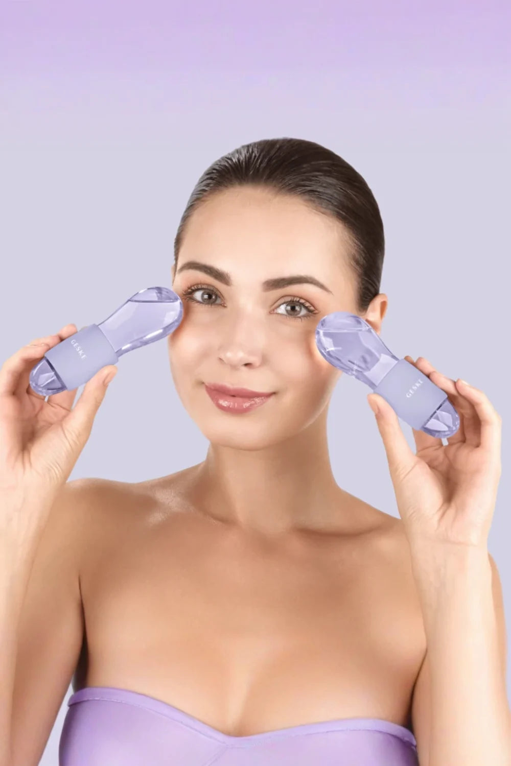 Geske-Sıcak Ve Soğuk Göz Ve Yüz Masaj Aleti | Cool & Warm Duo Eye Massager-Cilt Bakım Aletleri-8-Milagron.com