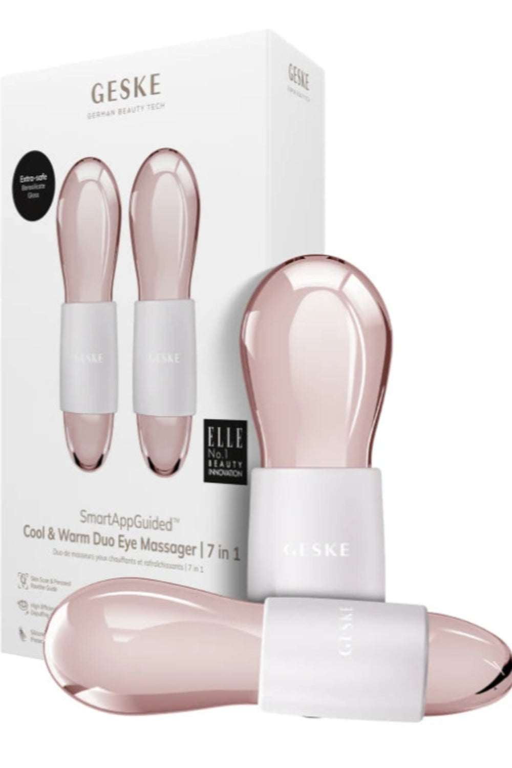 Geske-Sıcak Ve Soğuk Göz Ve Yüz Masaj Aleti | Cool & Warm Duo Eye Massager-Cilt Bakım Aletleri-9-Milagron.com
