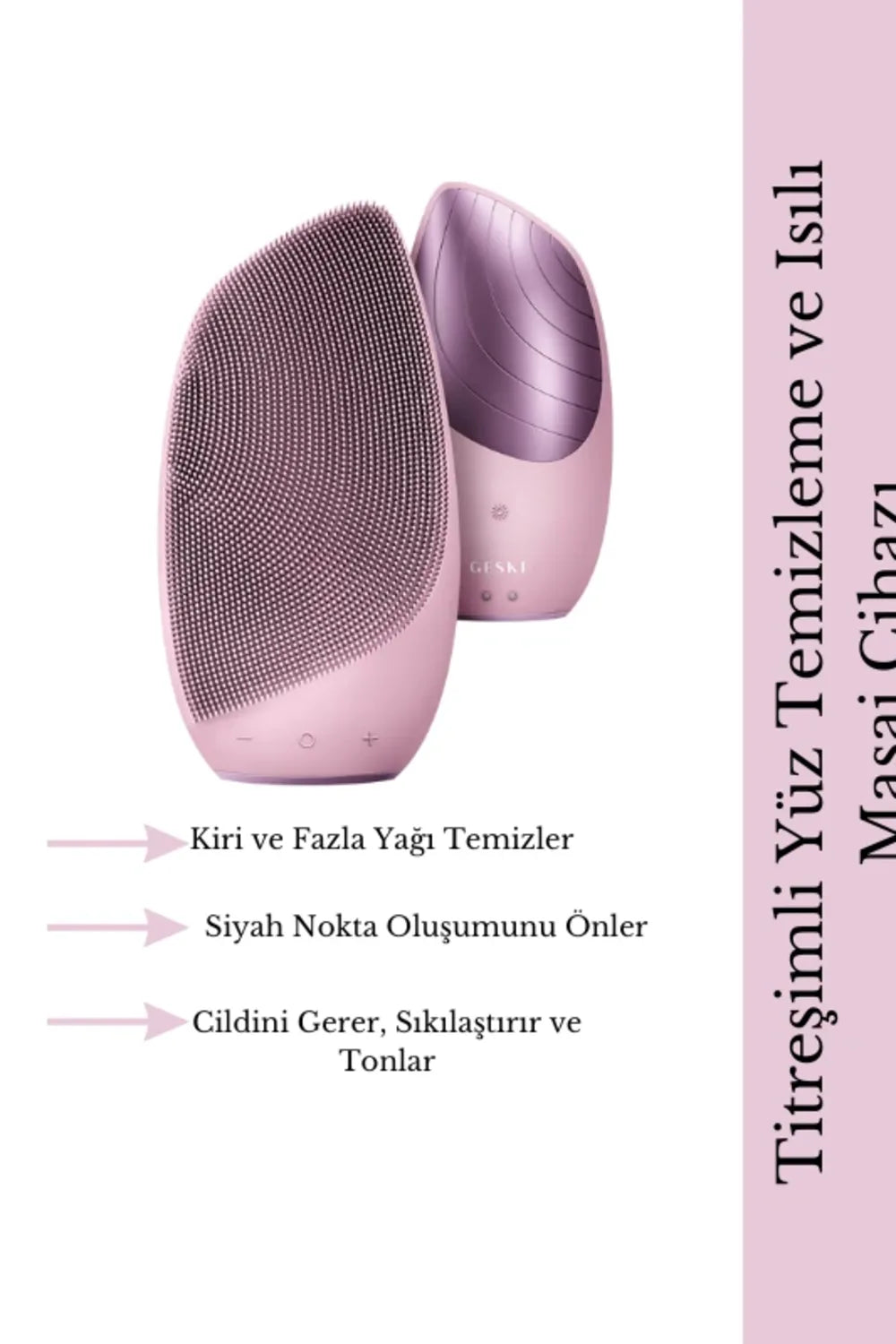 Geske-Sıkılaştırıcı , Temizleyici Ve Masaj Aletli 5'li Bakım Seti-Cilt Bakım Aletleri-3-Milagron.com