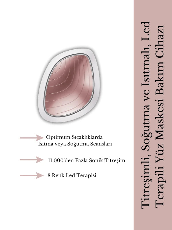 Geske-Soğutma Ve Isıtmalı Led Terapili, Yüz Maskesi Ve Temizleme 5'li Bakım Seti-Cilt Bakım Seti-3-Milagron.com