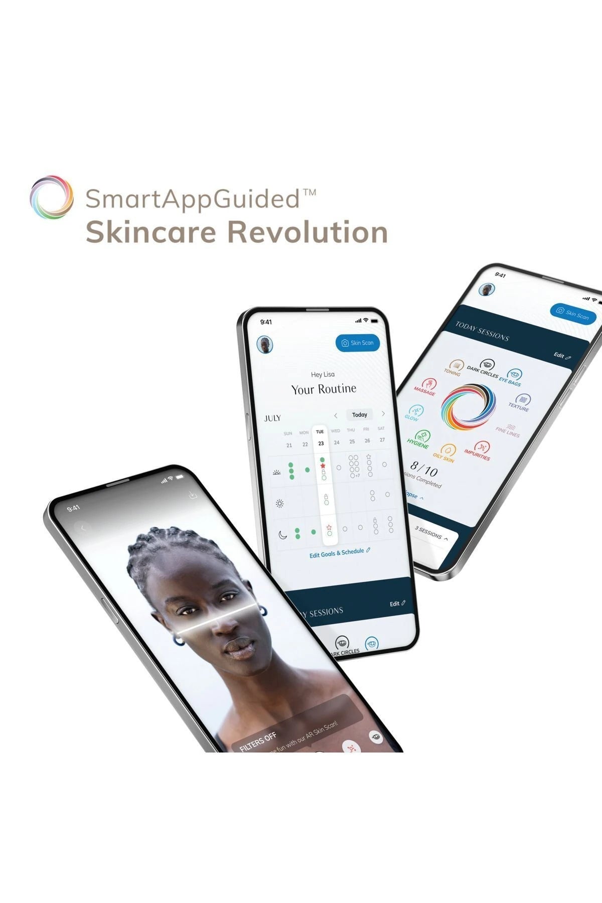 Geske-Titreşimli Kırmızı Led Terapili Sıkılaştırıcı Yüz Bakım Cihazı | Skin Firming Wand-Cilt Bakım Aletleri-21-Milagron.com