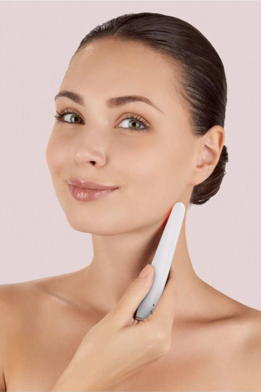 Geske-Titreşimli Kırmızı Led Terapili Sıkılaştırıcı Yüz Bakım Cihazı | Skin Firming Wand-Cilt Bakım Aletleri-32-Milagron.com