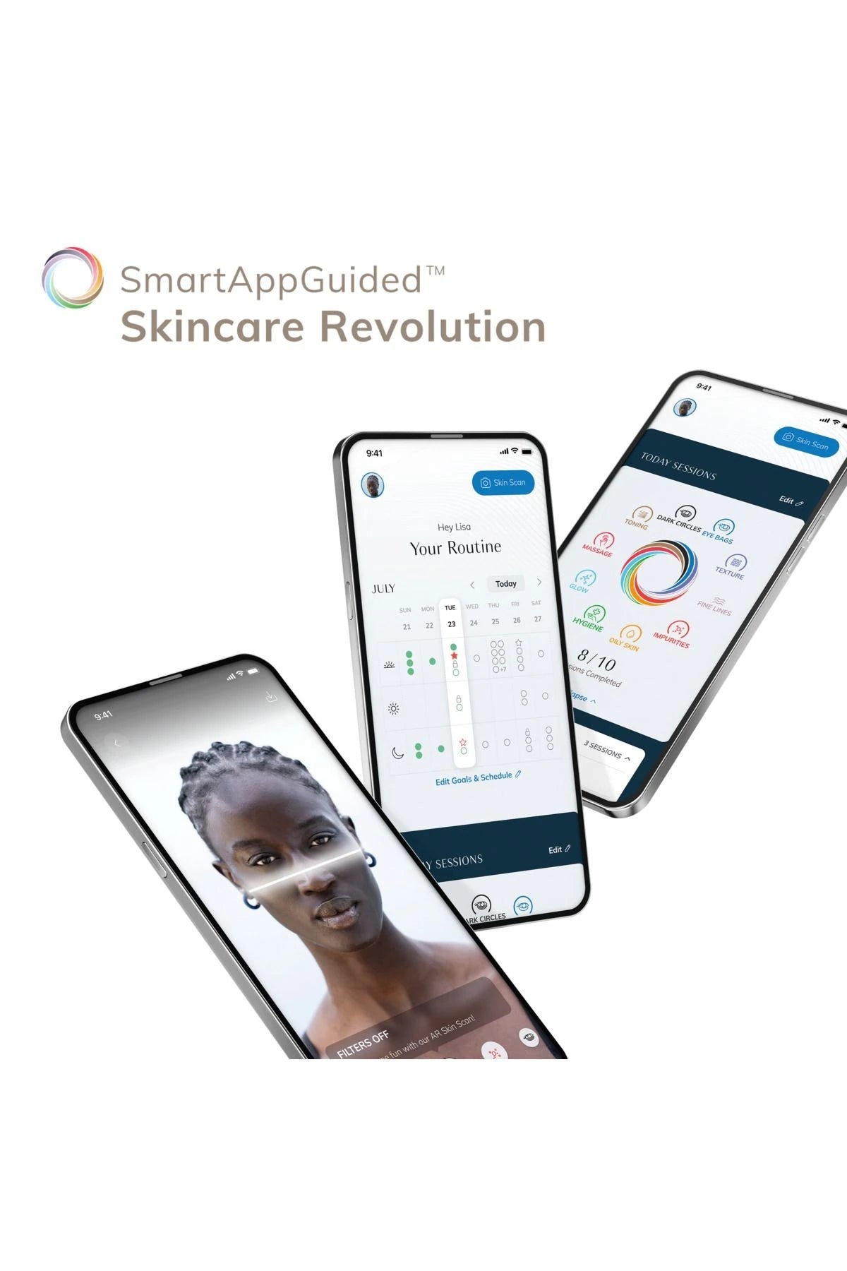 Geske-Titreşimli Kırmızı Led Terapili Sıkılaştırıcı Yüz Bakım Cihazı | Skin Firming Wand-Cilt Bakım Aletleri-7-Milagron.com