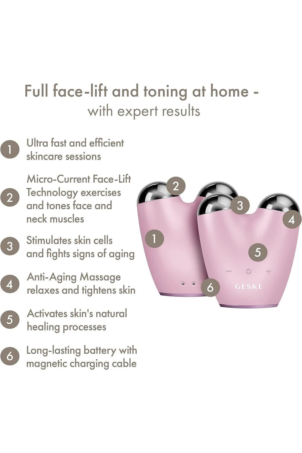 Geske-Titreşimli Mikro Akım, Yaşlanma Karşıtı Yüz Ve Vücut Sıkılaştırma Cihazı | Micro Current Face Lifter-Cilt Bakım Aletleri-18-Milagron.com