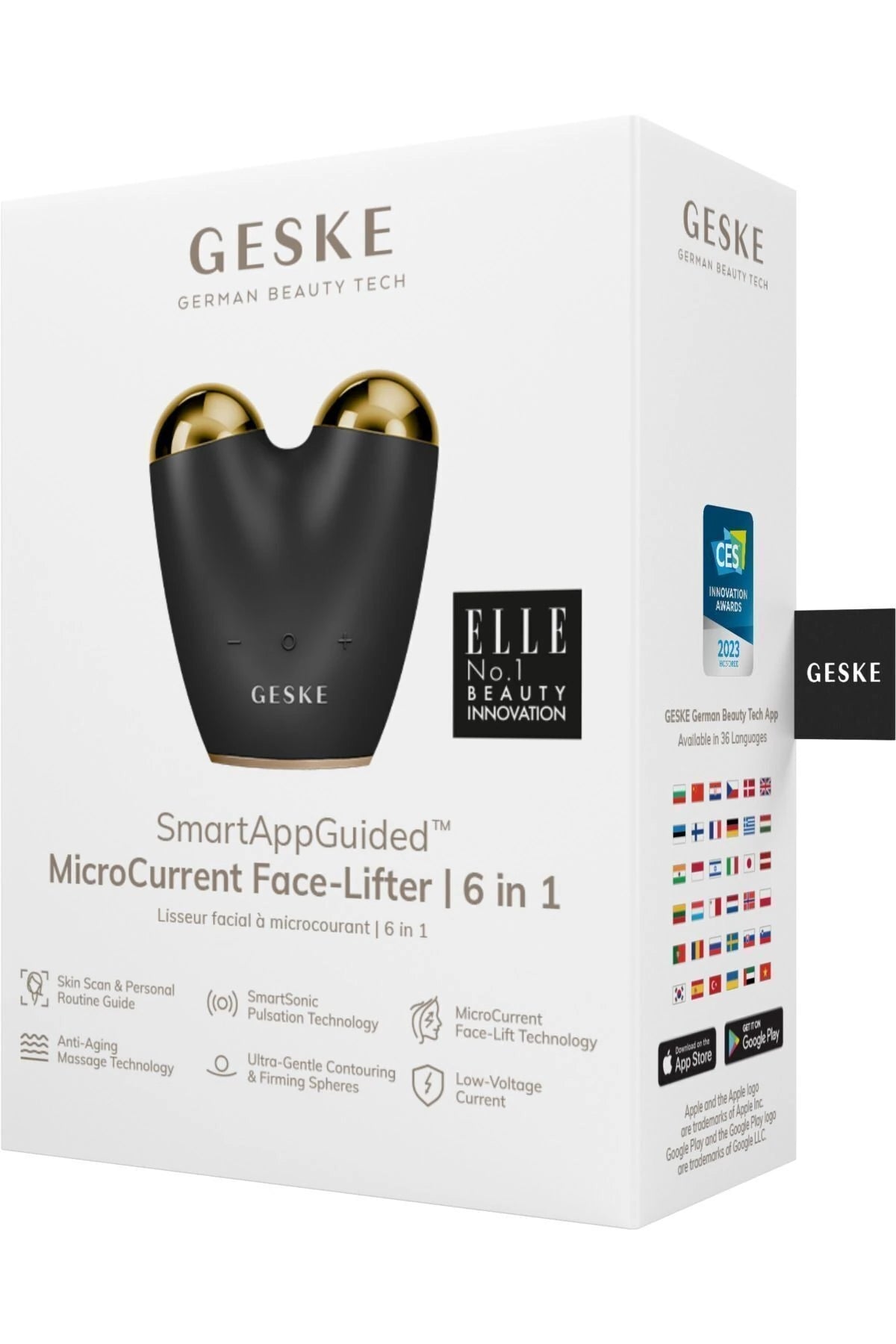 Geske-Titreşimli Mikro Akım, Yaşlanma Karşıtı Yüz Ve Vücut Sıkılaştırma Cihazı | Micro Current Face Lifter-Cilt Bakım Aletleri-33-Milagron.com