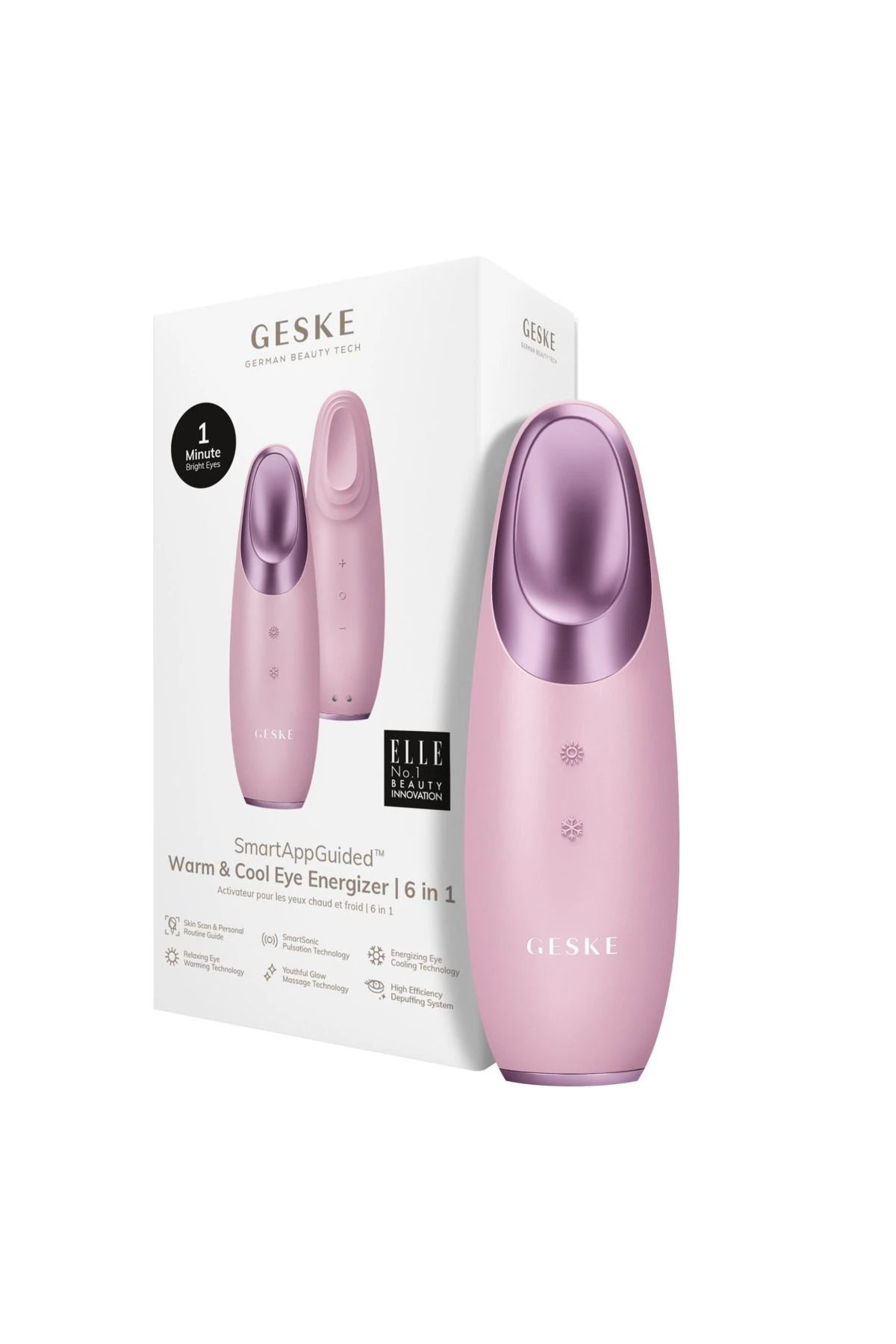 Geske-Titreşimli Soğutma Ve Isıtma Sağlayan Akıllı Göz Çevresi Masaj Cihazı | Warm & Cool Eye Energizer-Cilt Bakım Aletleri-26-Milagron.com