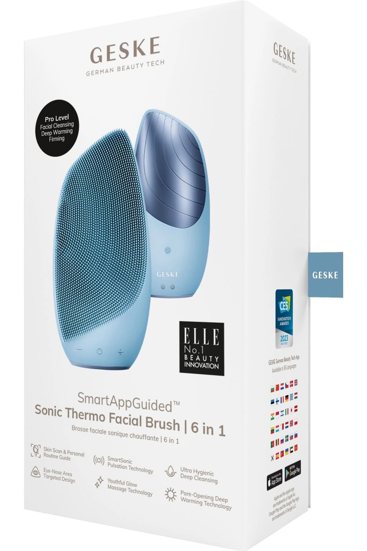 Geske-Titreşimli Yüz Temizleme Ve Isılı Masaj Cihazı | Sonic Thermo Facial Brush-Cilt Bakım Aletleri-28-Milagron.com