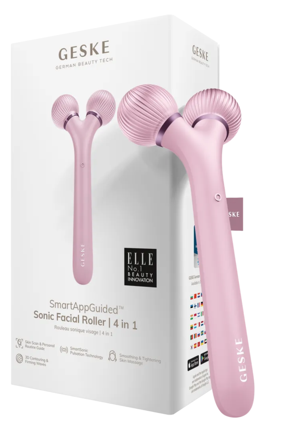 Geske-Titreşimli, Yüz şekillendirici Roller Masaj Cihazı | Sonic Facial Roller-Cilt Bakım Aletleri-10-Milagron.com