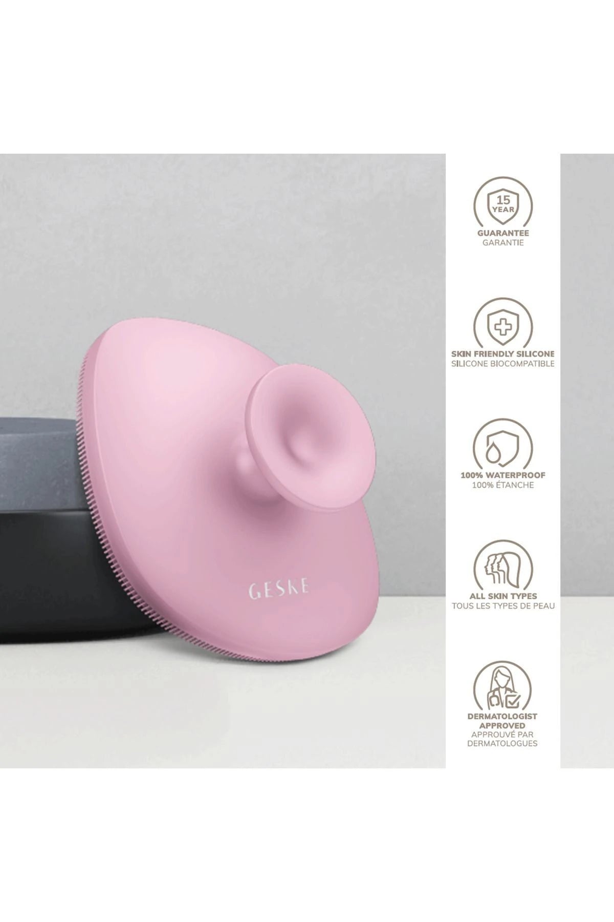 Geske-Yumuşak Silikonlu Vücut Temizleme Fırçası | Body Brush-Cilt Bakım Aletleri-3-Milagron.com