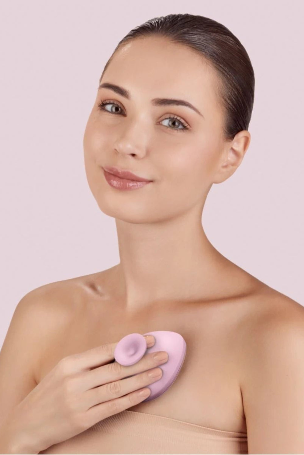 Geske-Yumuşak Silikonlu Vücut Temizleme Fırçası | Body Brush-Cilt Bakım Aletleri-4-Milagron.com