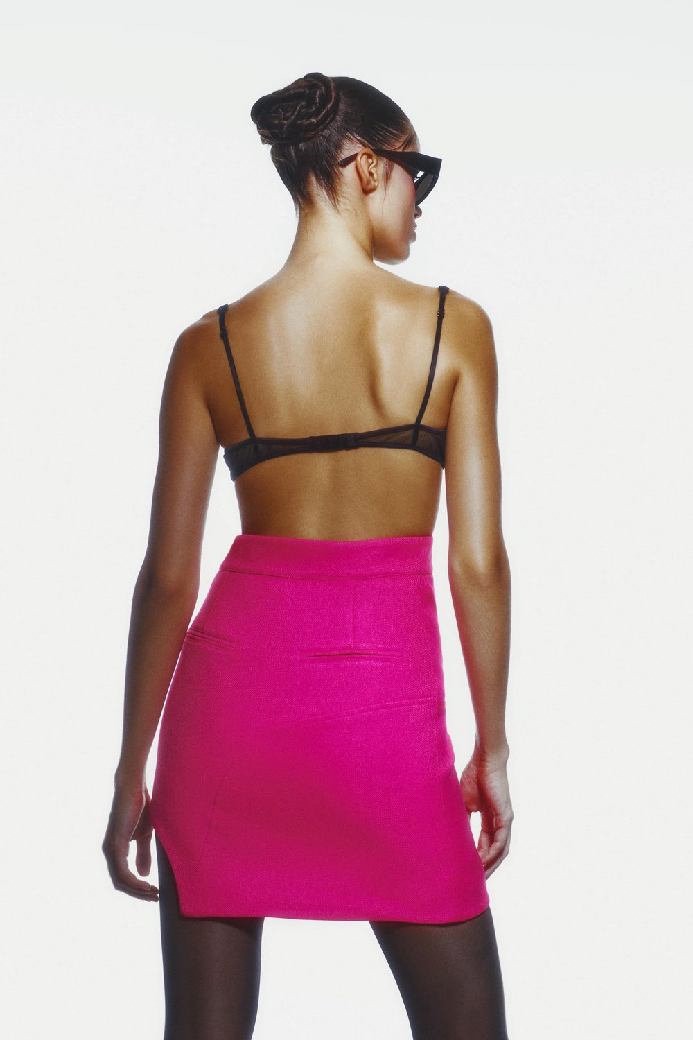 Ghüt W Me-Helena Skirt 1 - Fuşya-Etek-2-Milagron.com