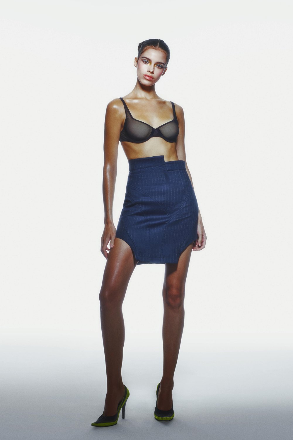 Ghüt W Me-Helena Skirt 2 Stripes-Etek-1-Milagron.com