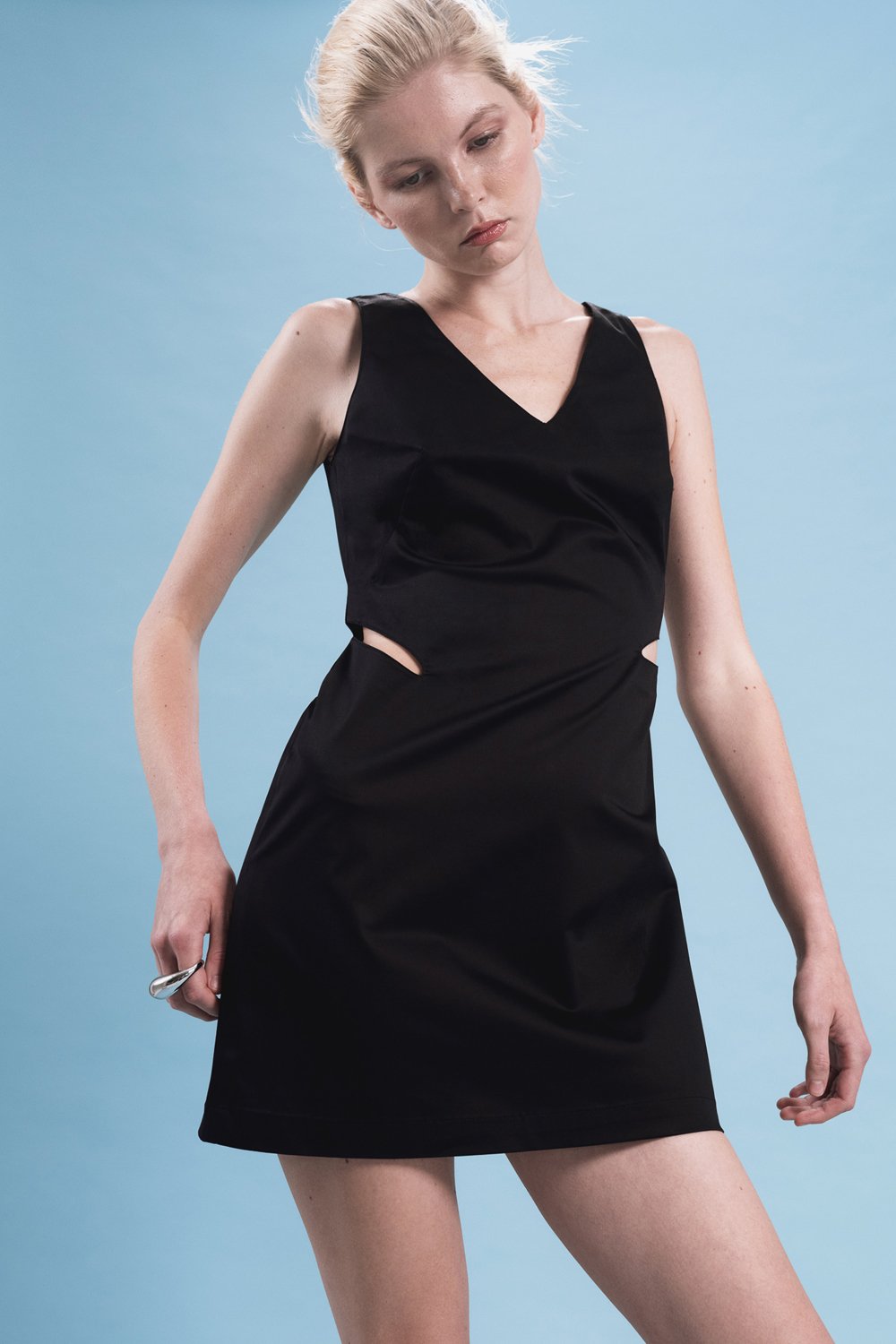 Ghüt W Me-Ric Black-Elbise-1-Milagron.com