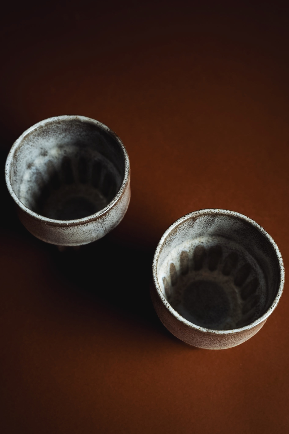 Orin Stoneware Bardak – Gri & Kahve & Beyaz - 5