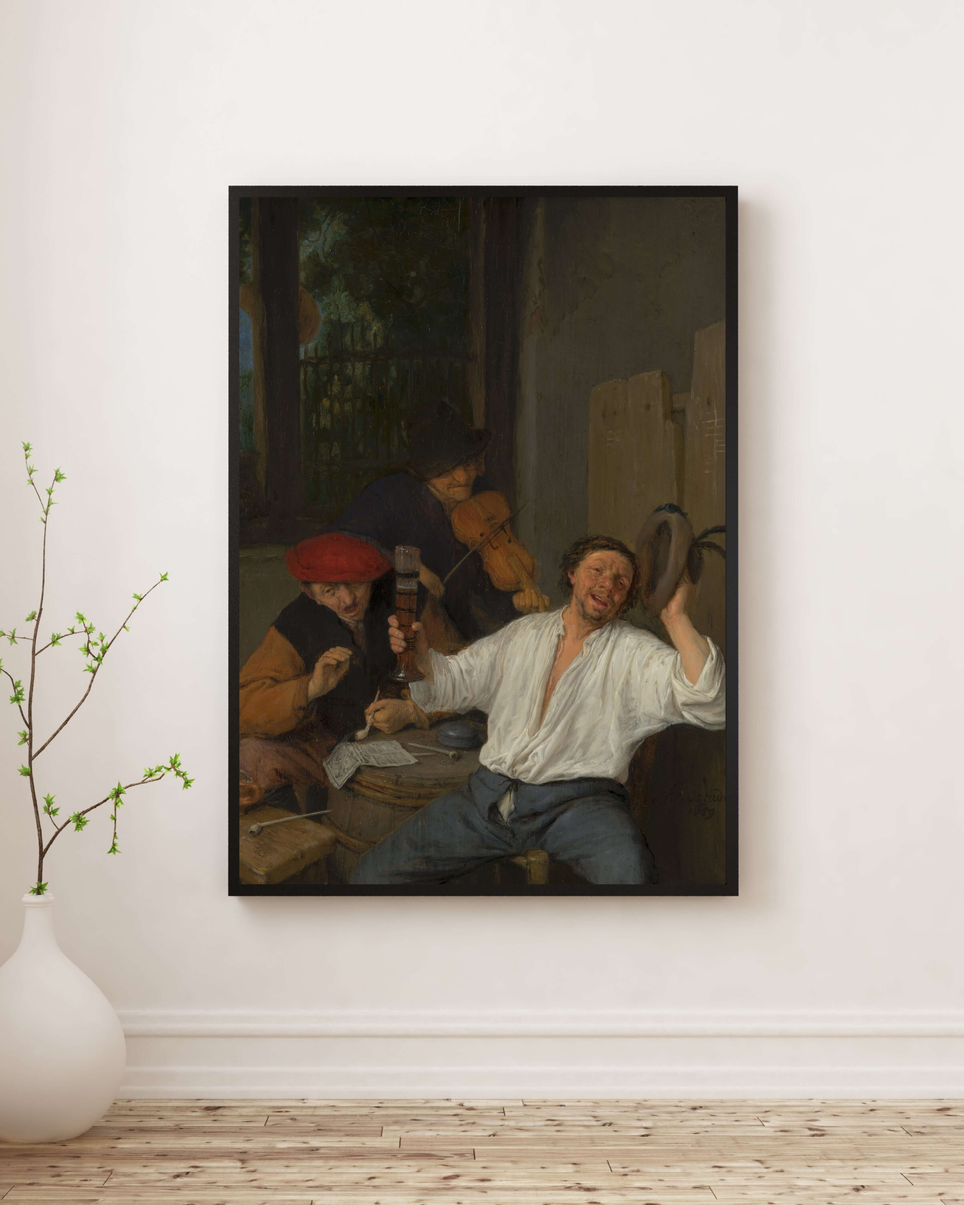 Adriaen Van Ostade - Neşeli İÇkiciler