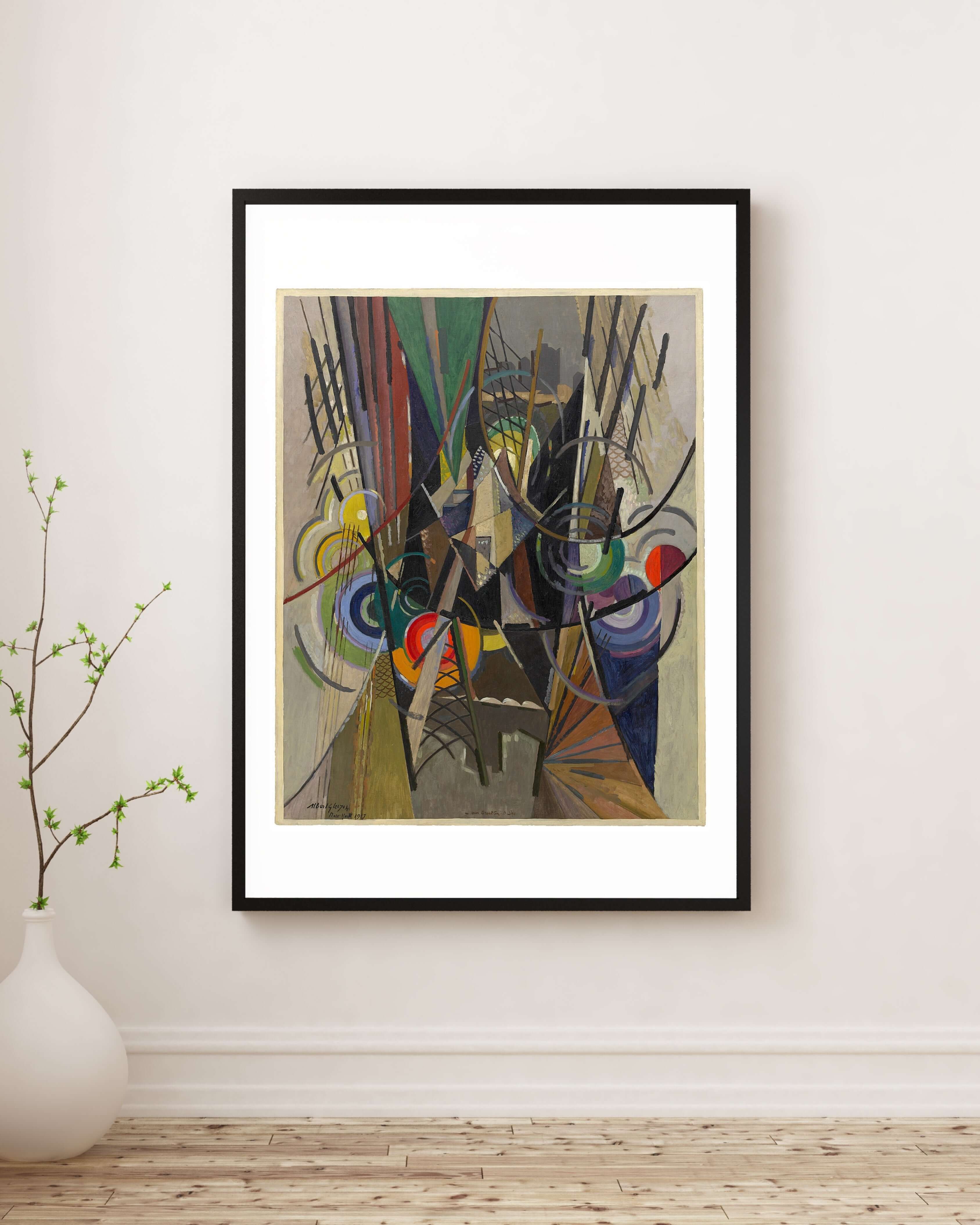 Albert Gleizes - Brooklyn Köprüsü Üzerinde