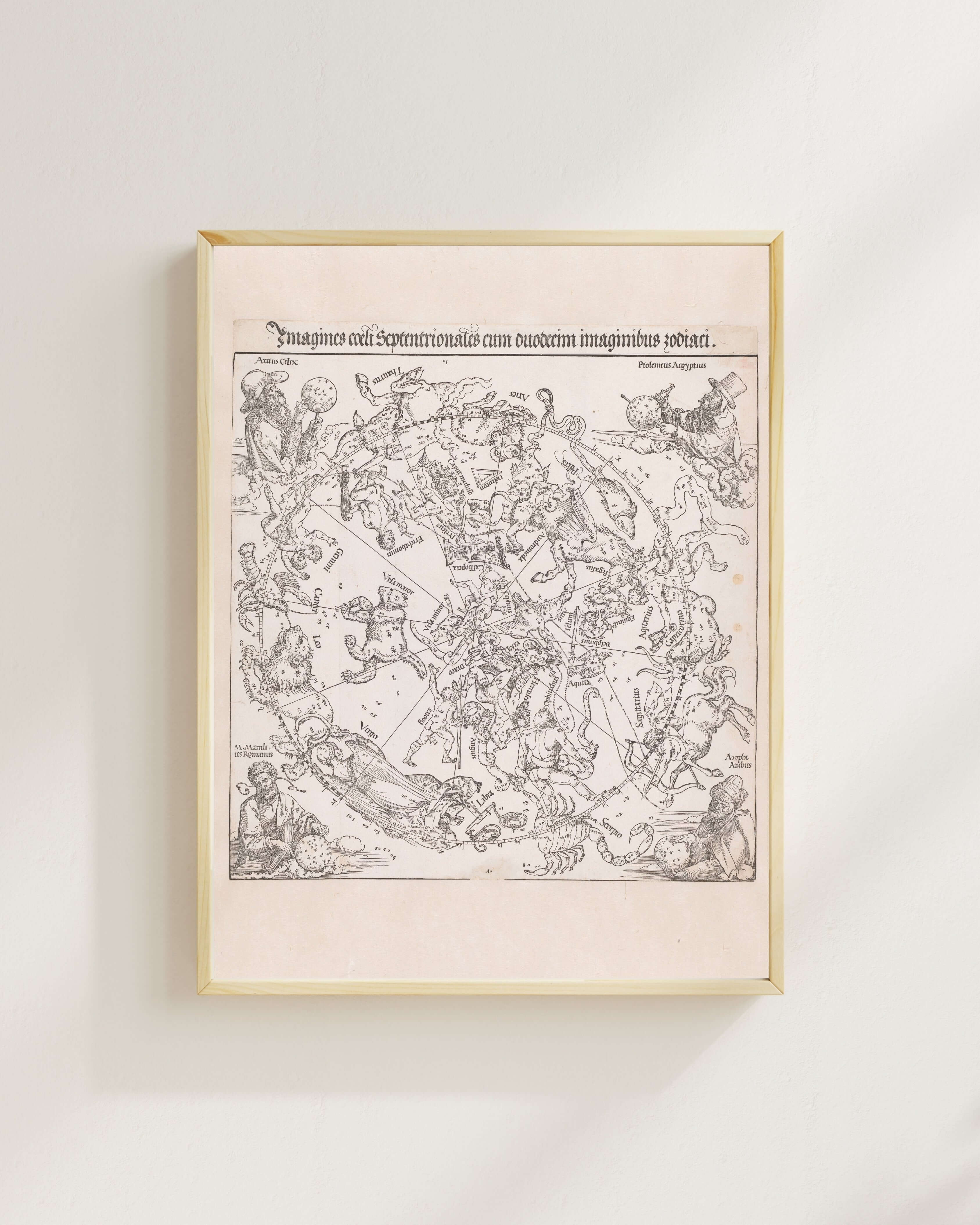 Albrecht Dürer - Kuzey Yarımküre Gökyüzü Haritası