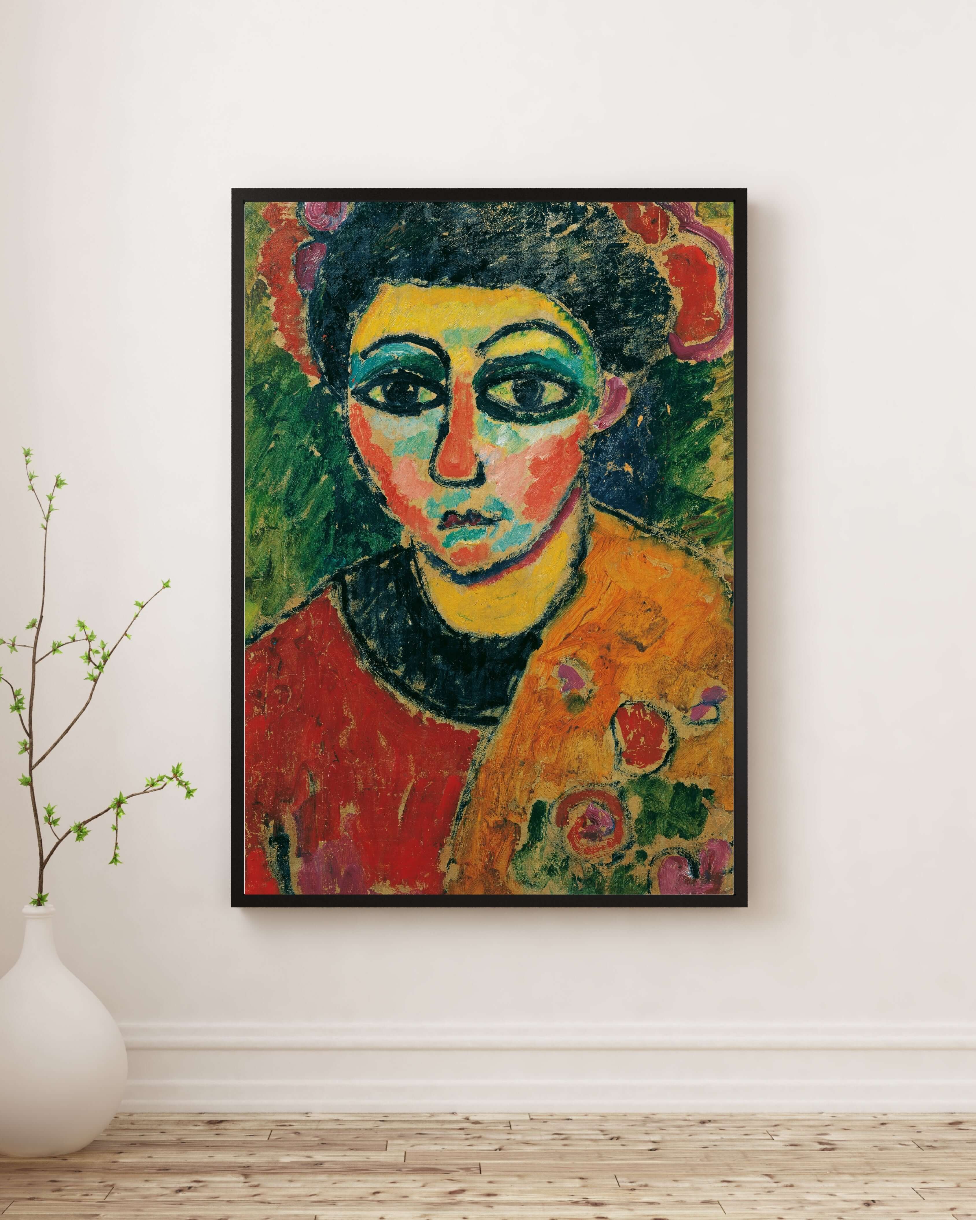 Alexej Von Jawlensky - Kadın Portresi