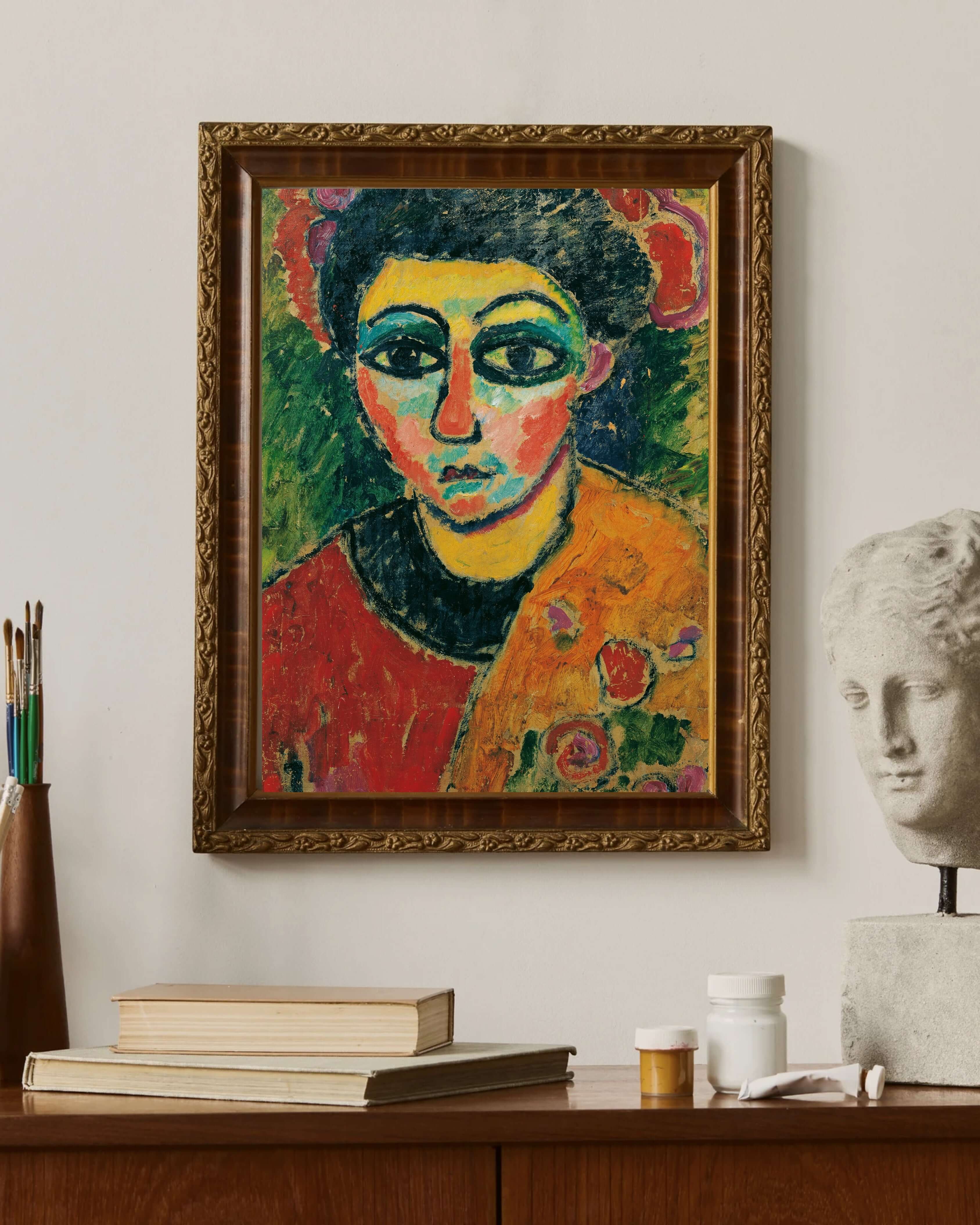 Alexej Von Jawlensky - Kadın Portresi