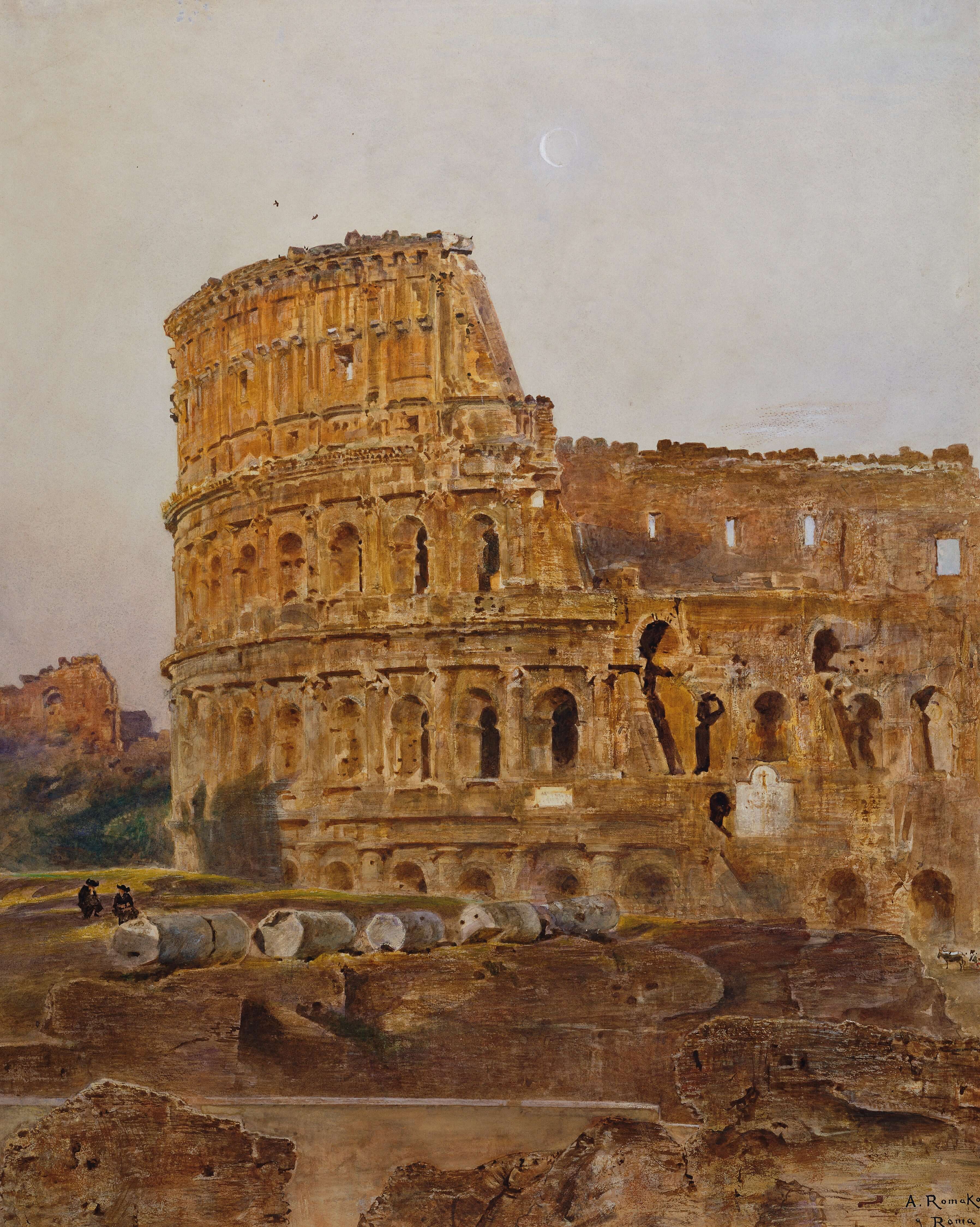 Anton Romako - Roma’Da Kolezyum