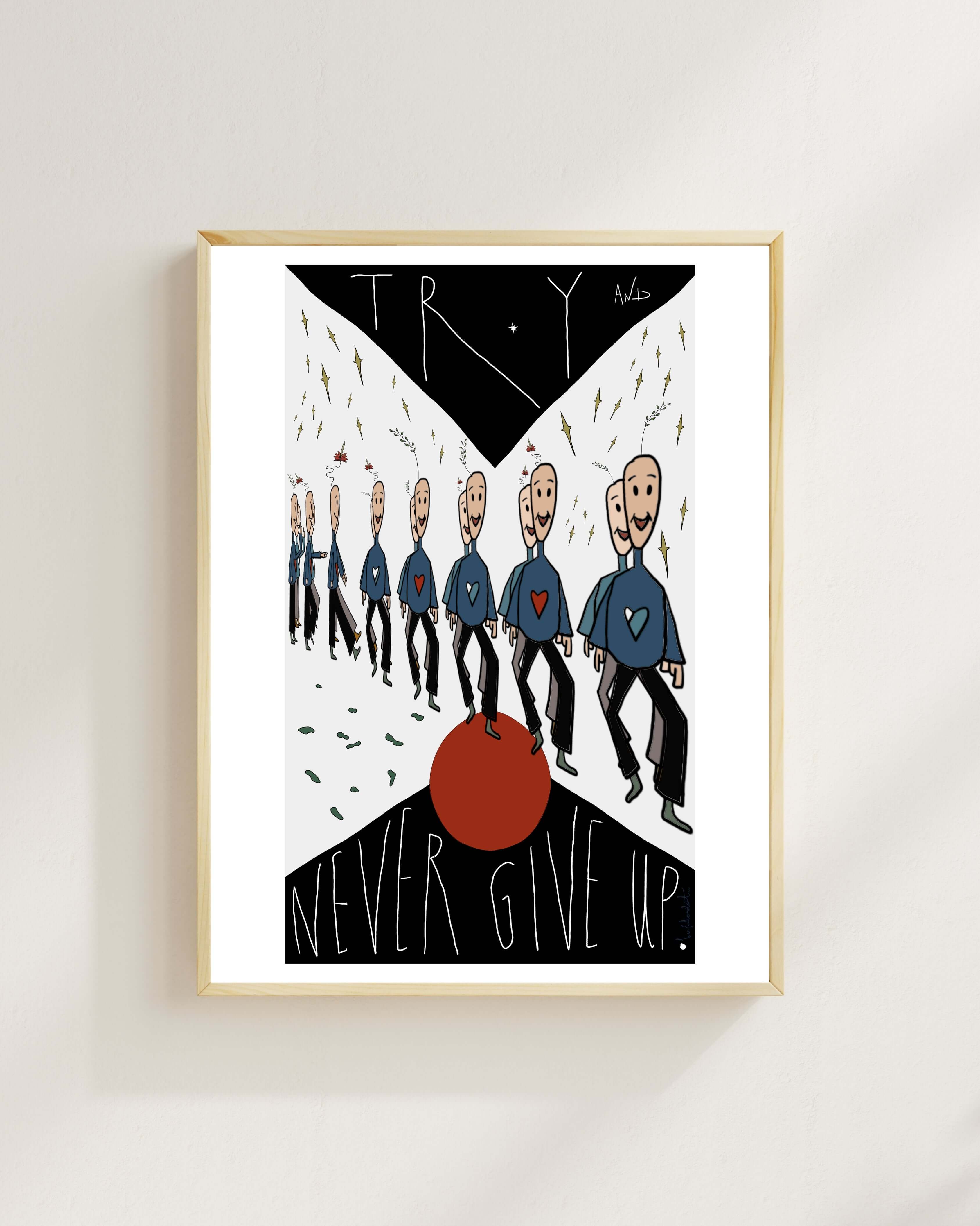 Berfu Koral - Try And Never Give Up