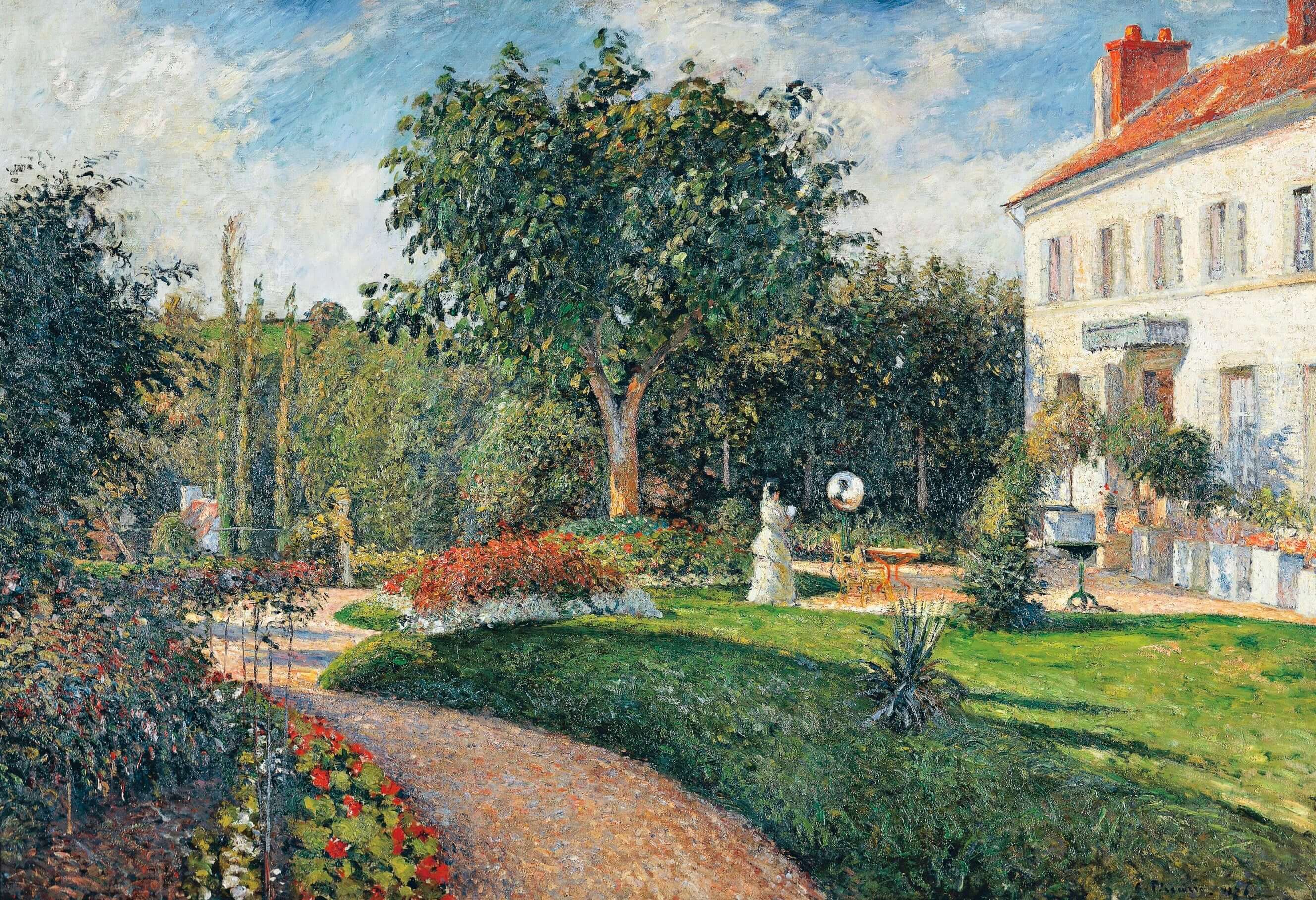 Camille Pissarro - Les Mathurins Bahçesi