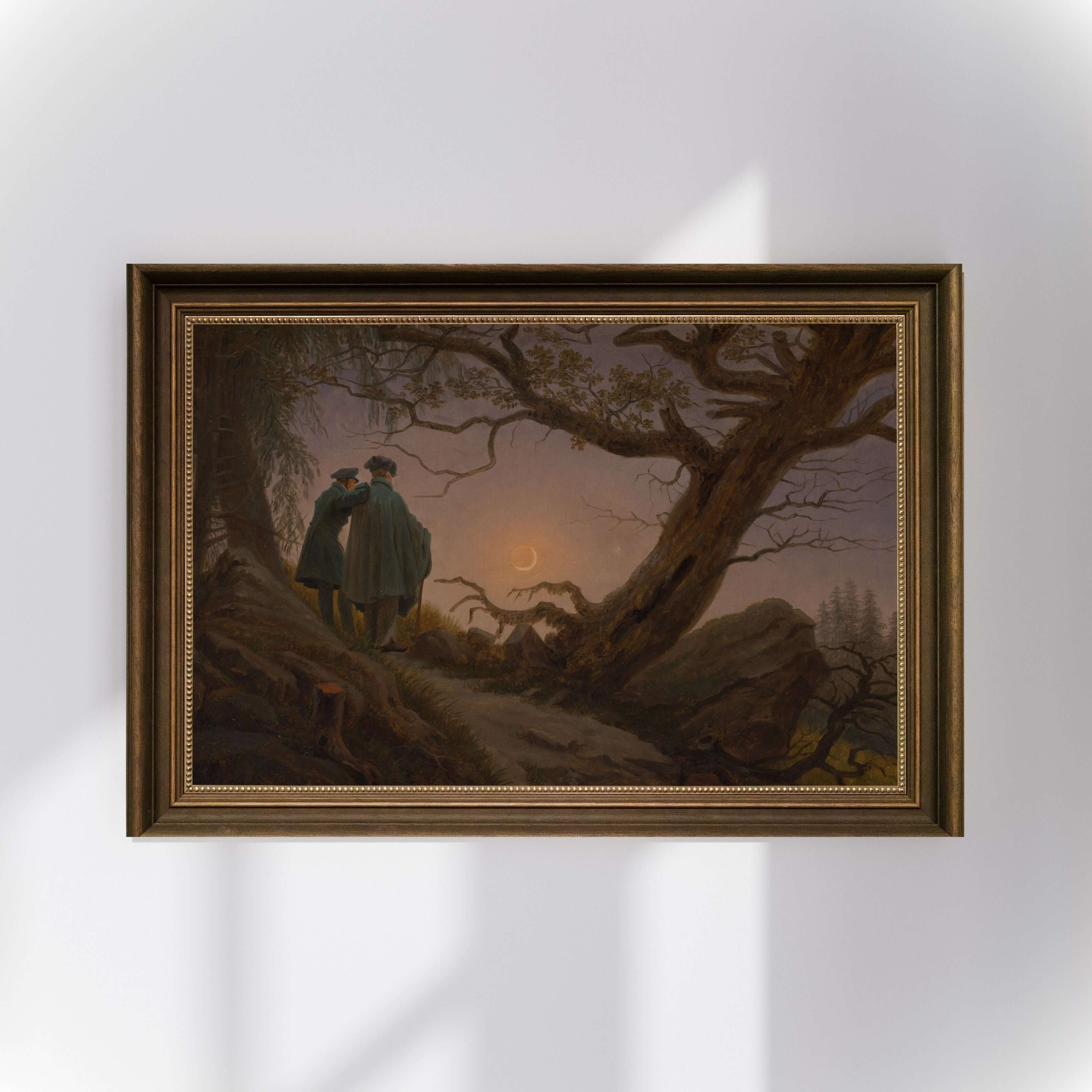Caspar David Friedrich - Aya Bakan İKi Adam