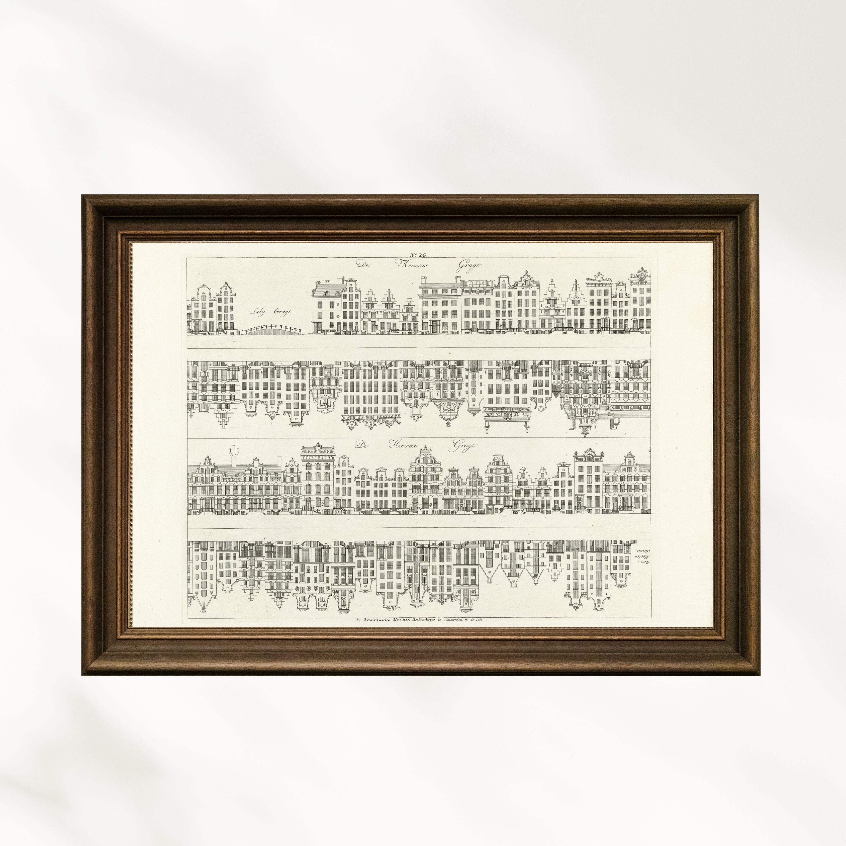 Caspar Jacobsz. Philips - Keizersgracht Ve Herengracht Üzerindeki Ev Cepheleri