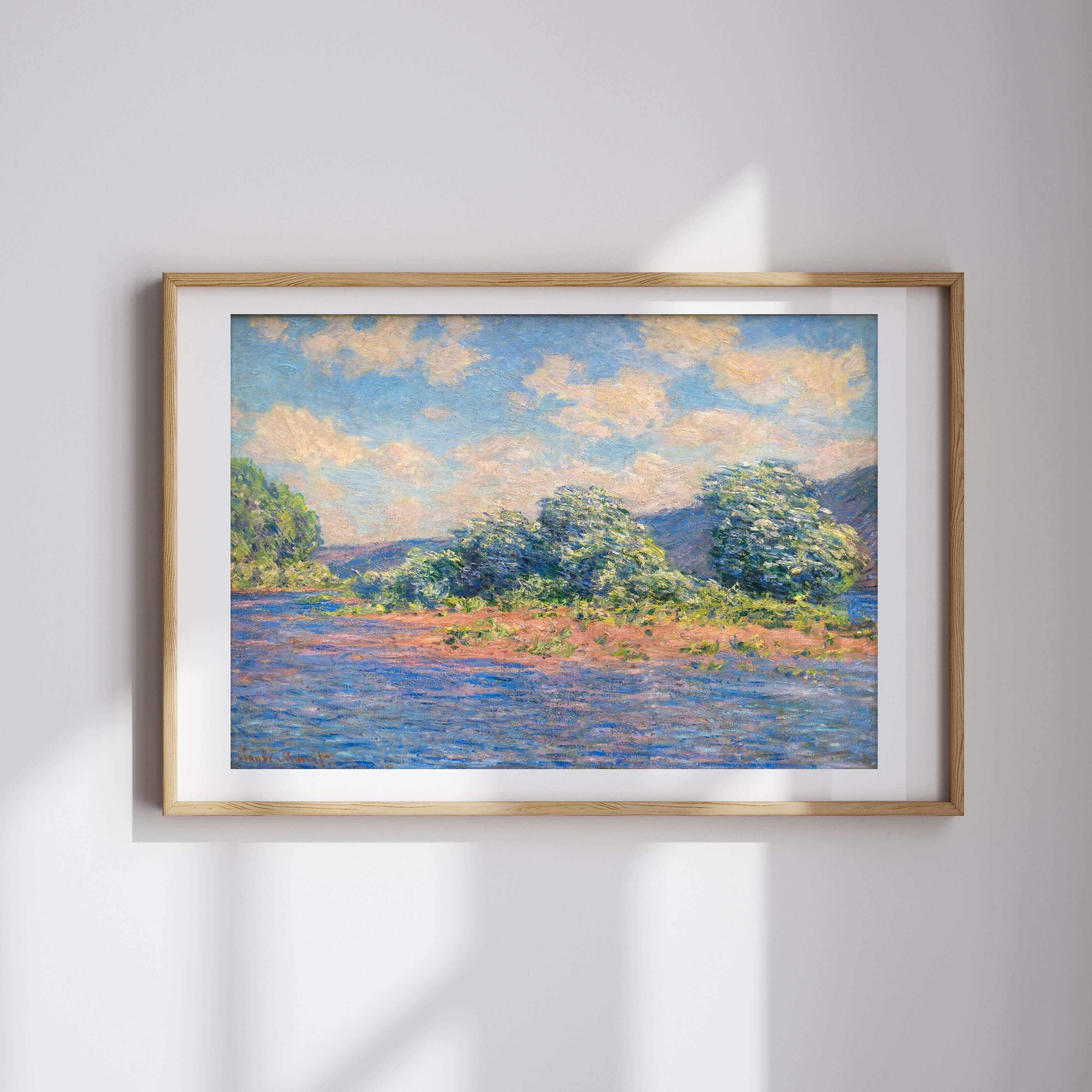 Claude Monet - Port-Villez’De Seine Nehri