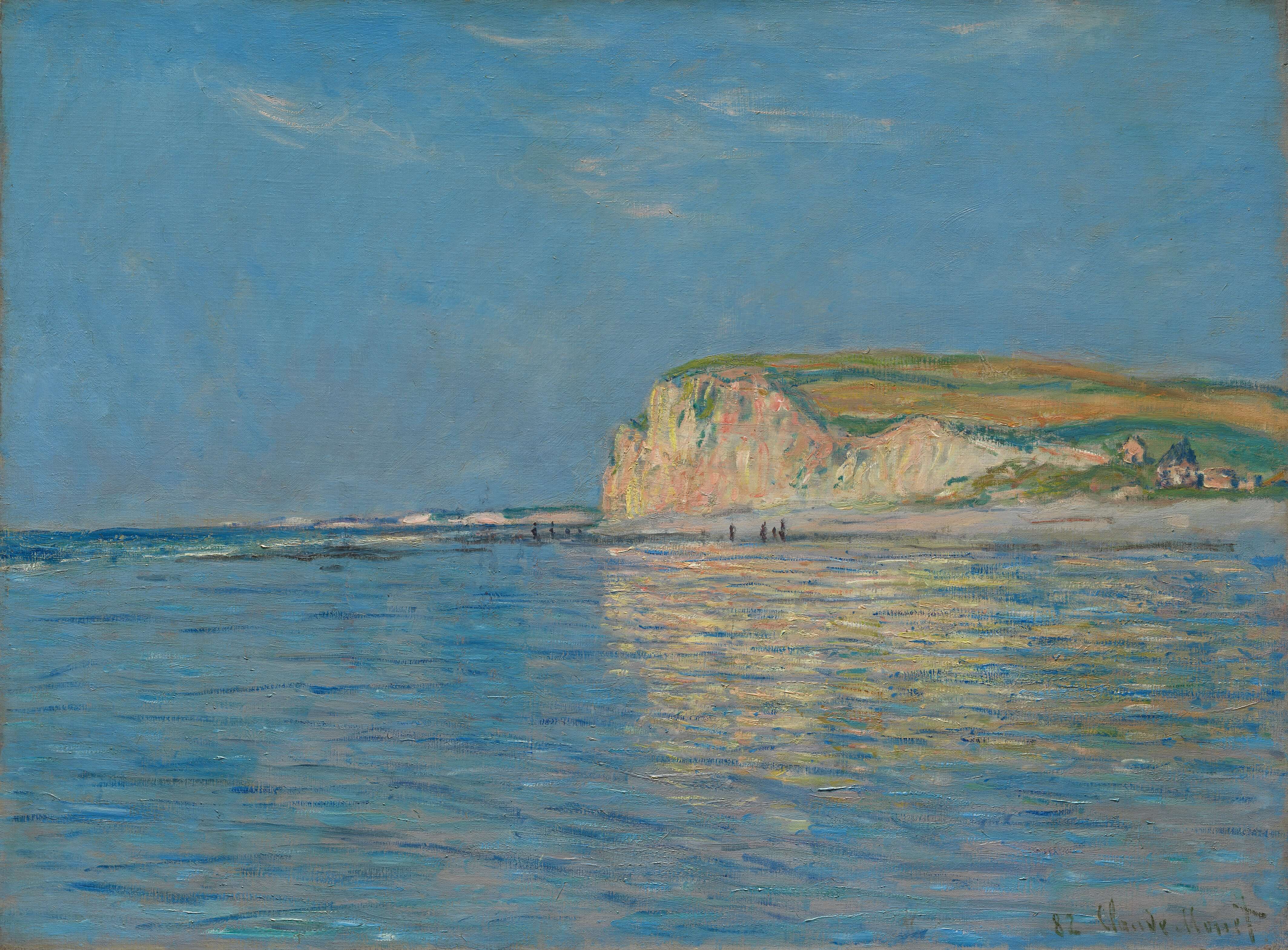 Claude Monet - Pourville’De Alçak Gelgit