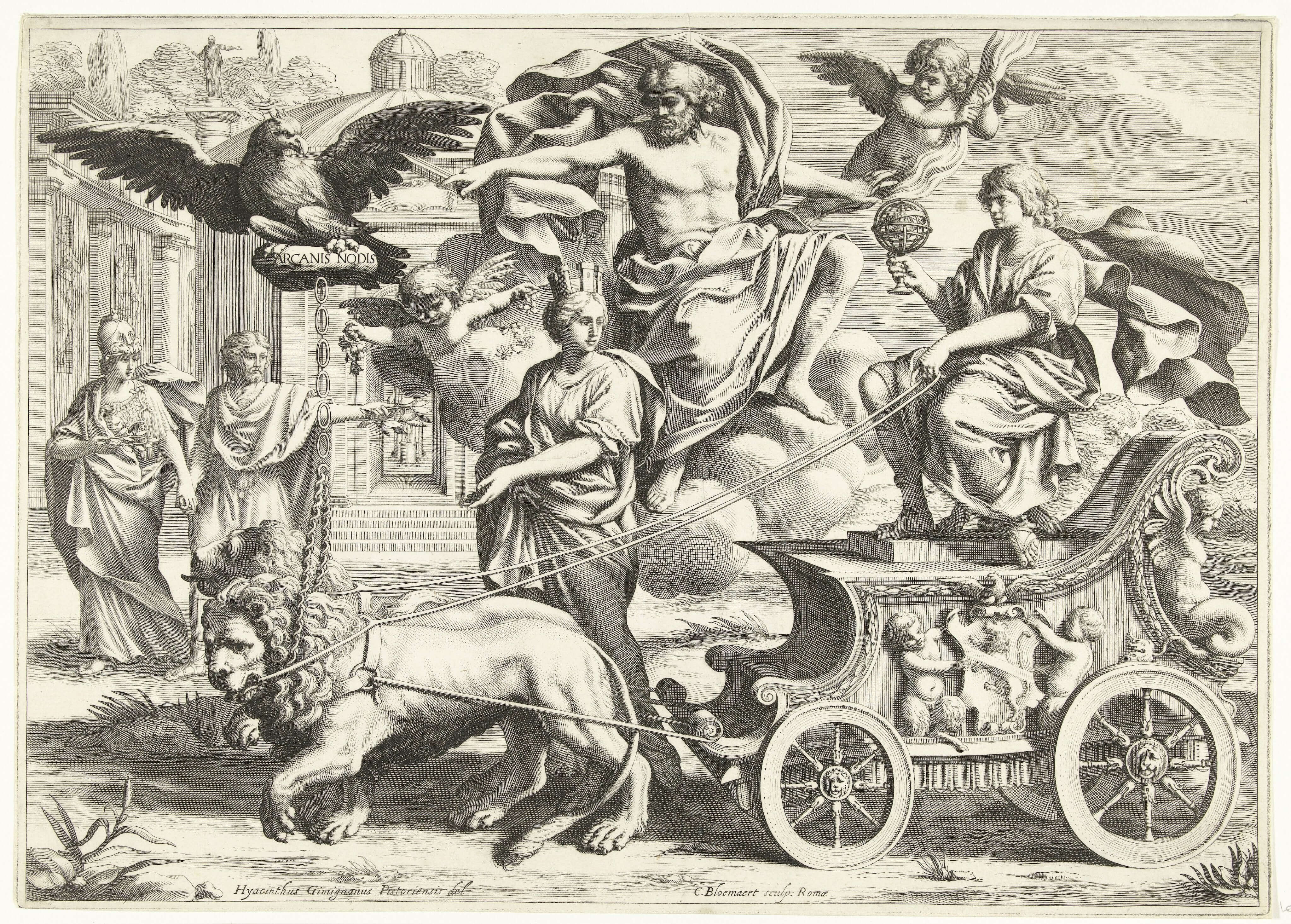 Cornelis Bloemaert - Kybele