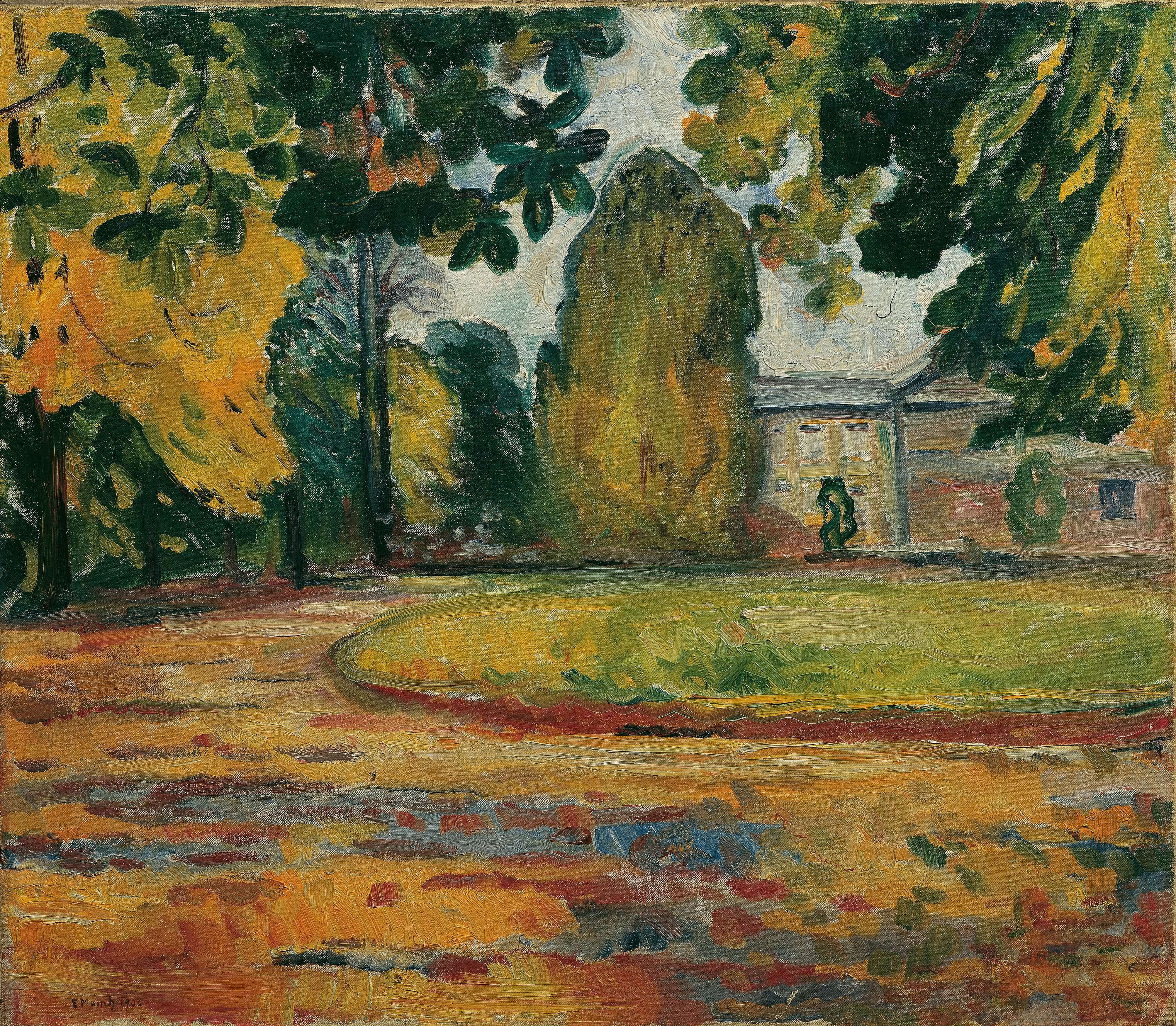 Edvard Munch - Kösen’Deki Park