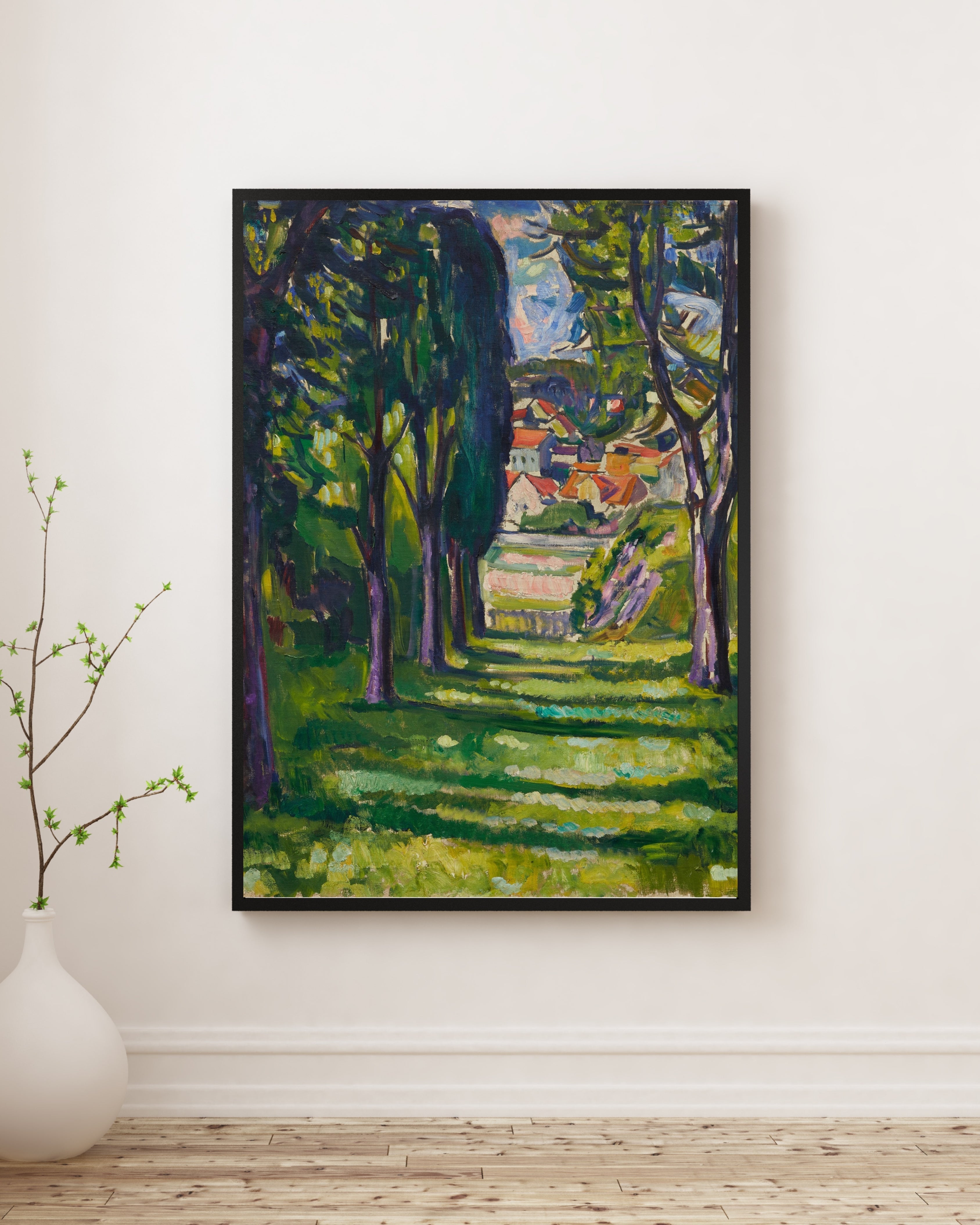 Edvard Munch - Kragerø'Da Bahçe