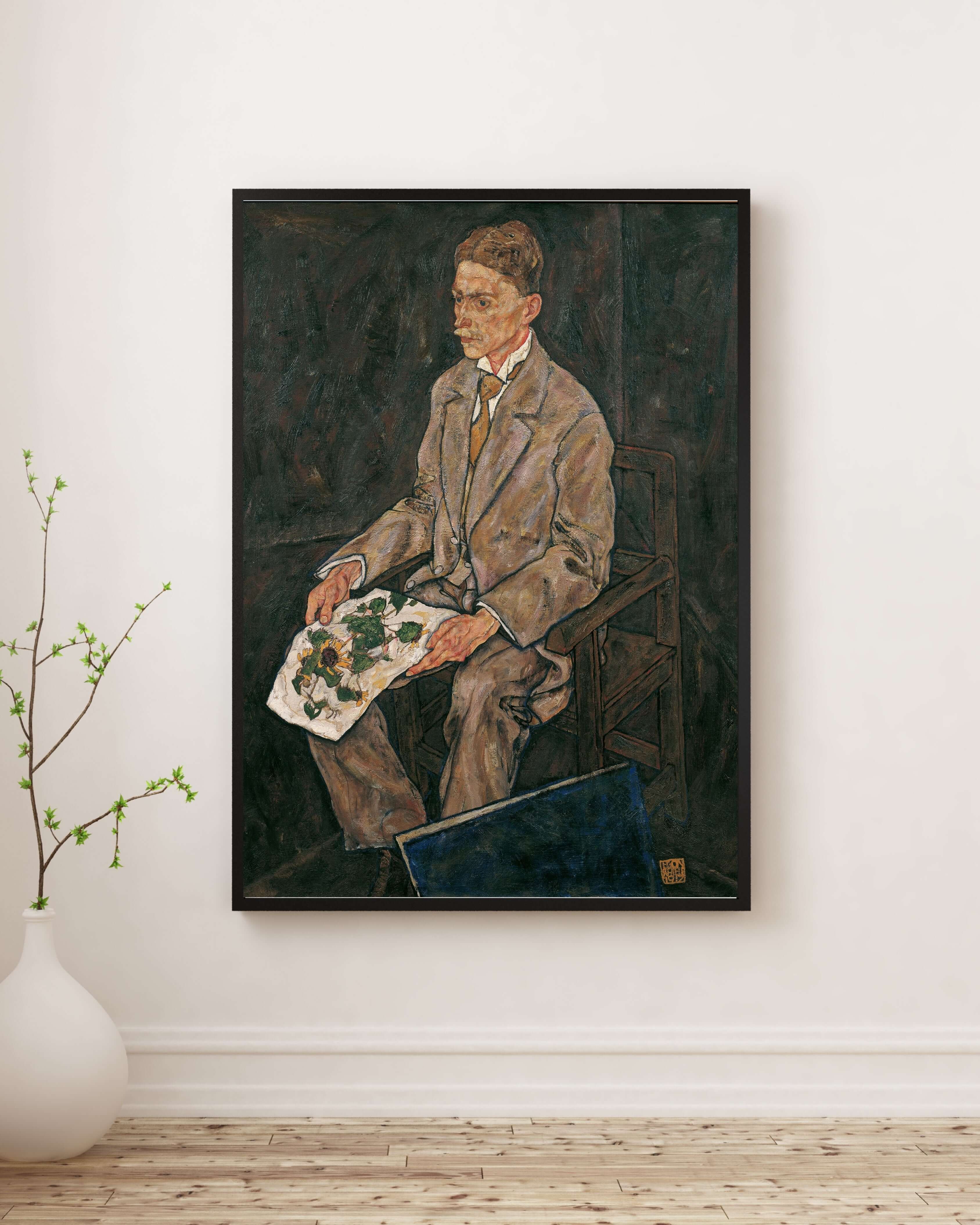 Egon Schiele - Dr. Franz Martin Haberditzl Portresi
