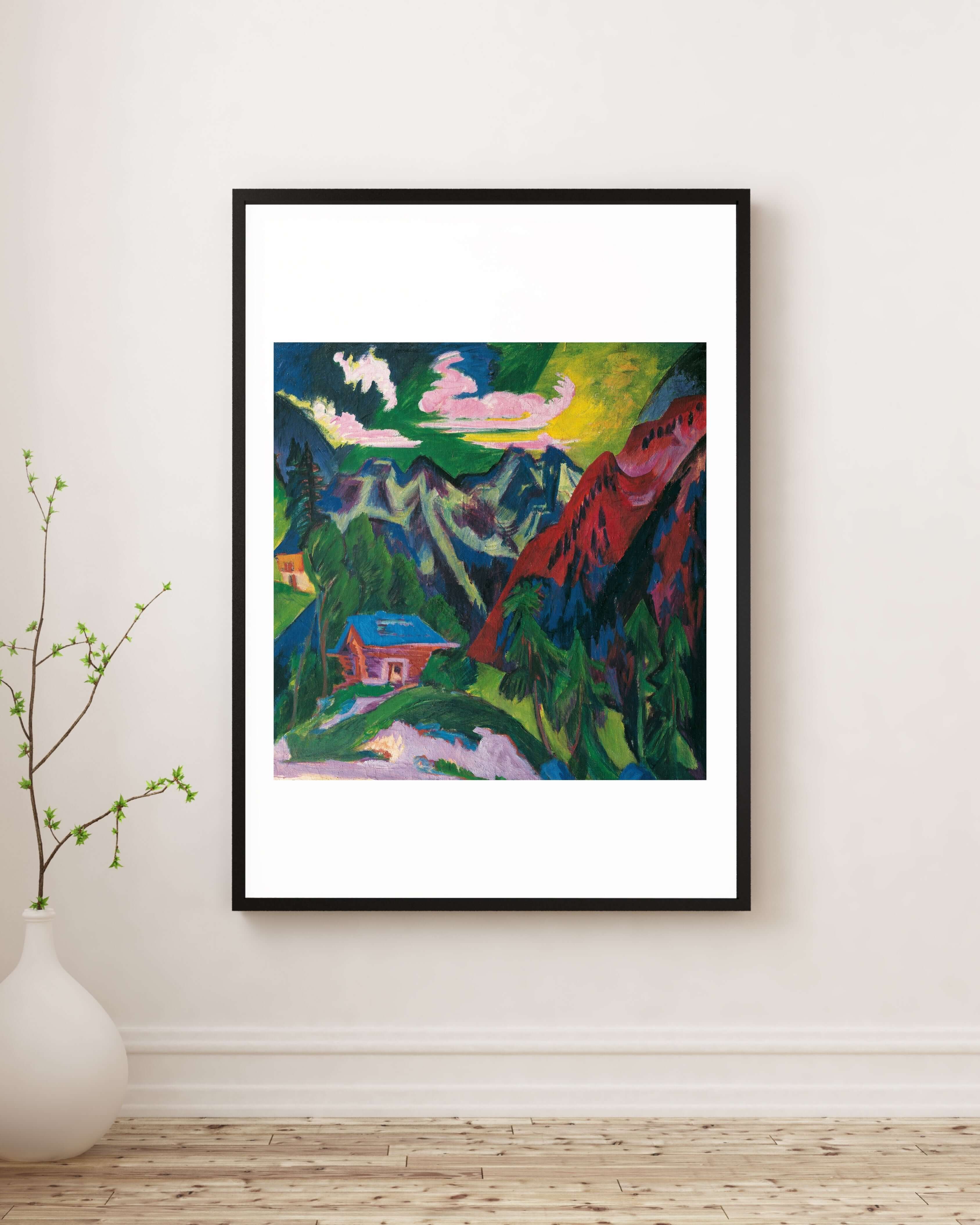 Ernst Ludwig Kirchner - Klosters Dağları