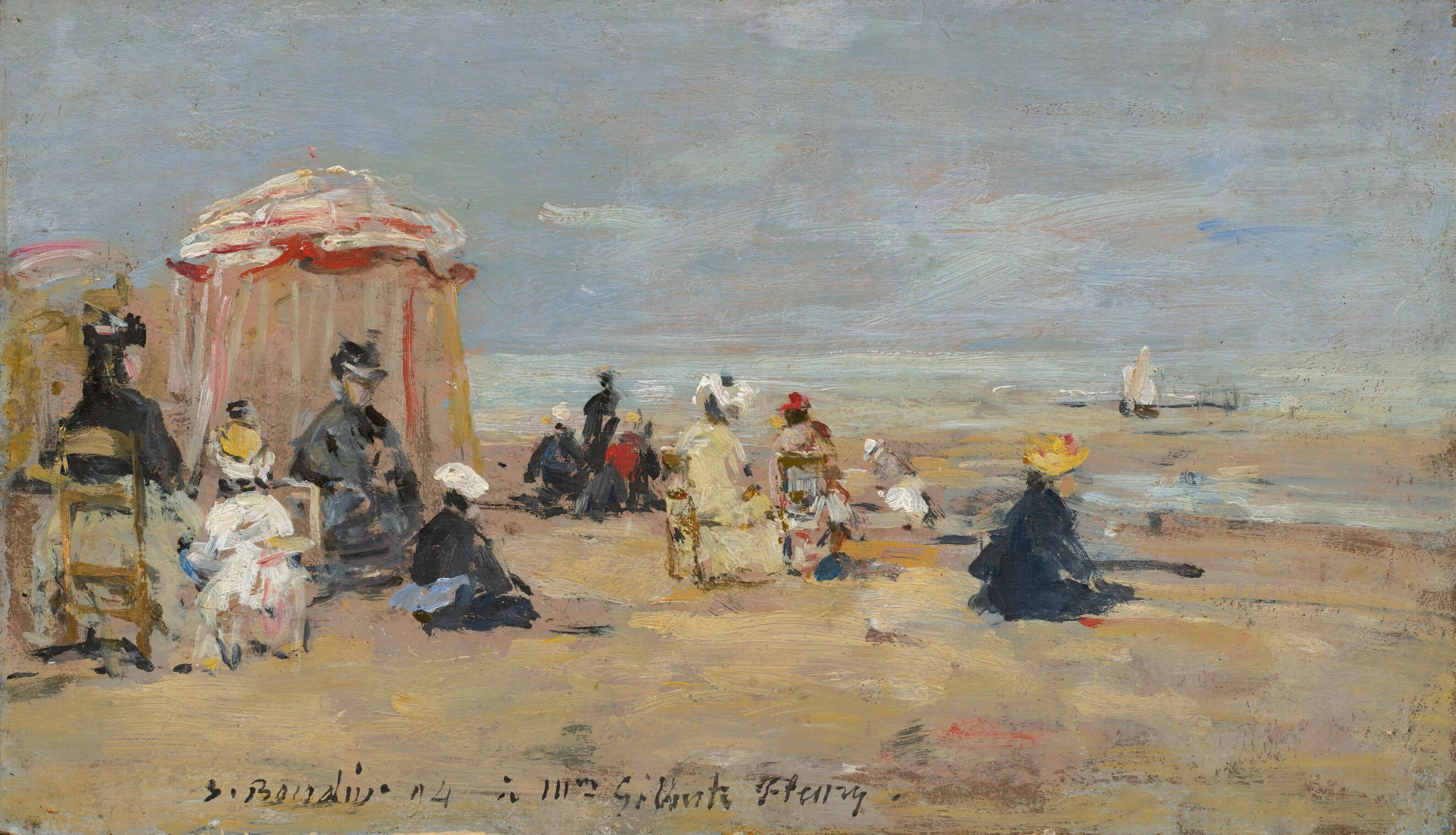 Eugène Boudin - Sahilde