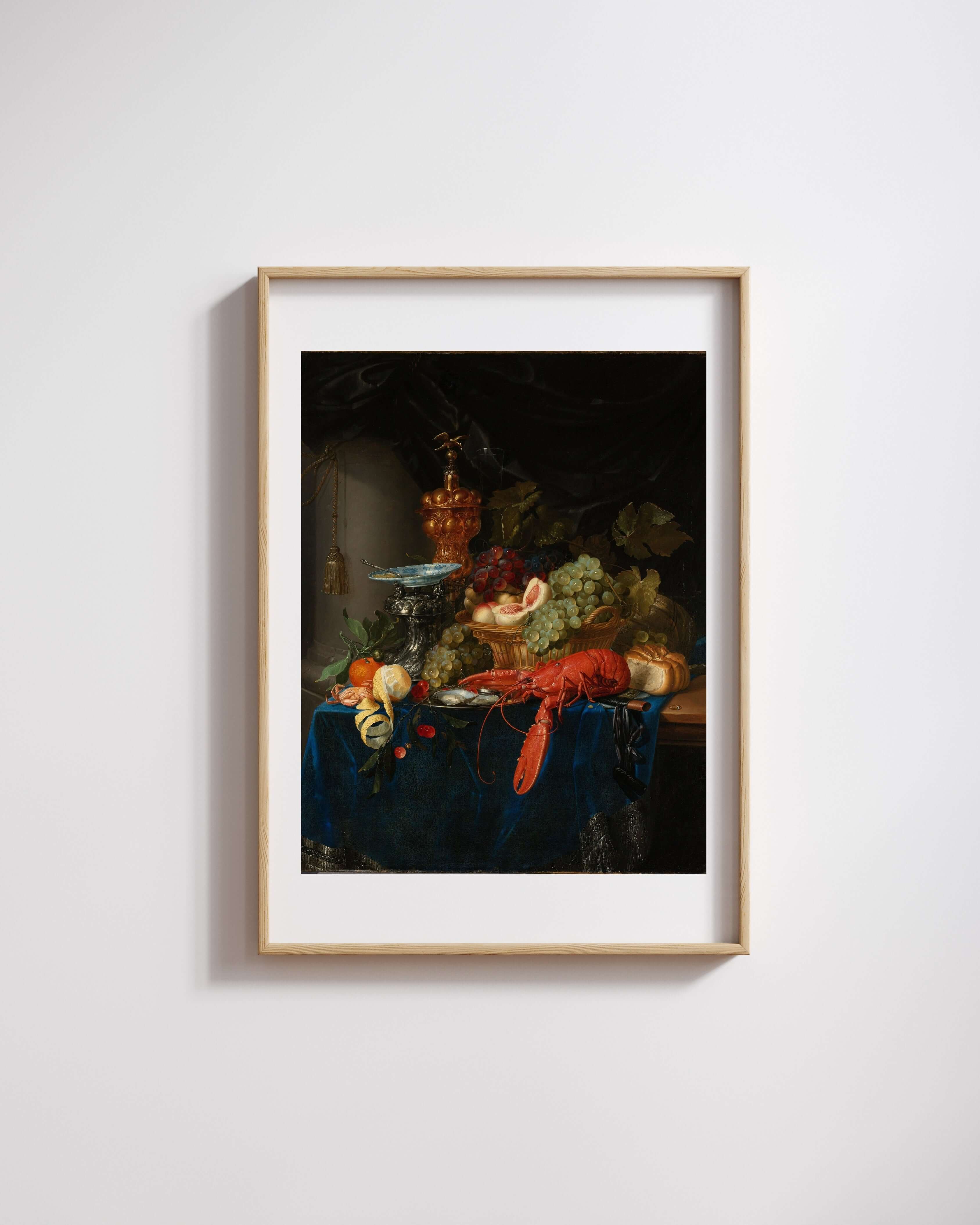 Floris Claesz. Van Dijck - Altın Kadehli Natürmort