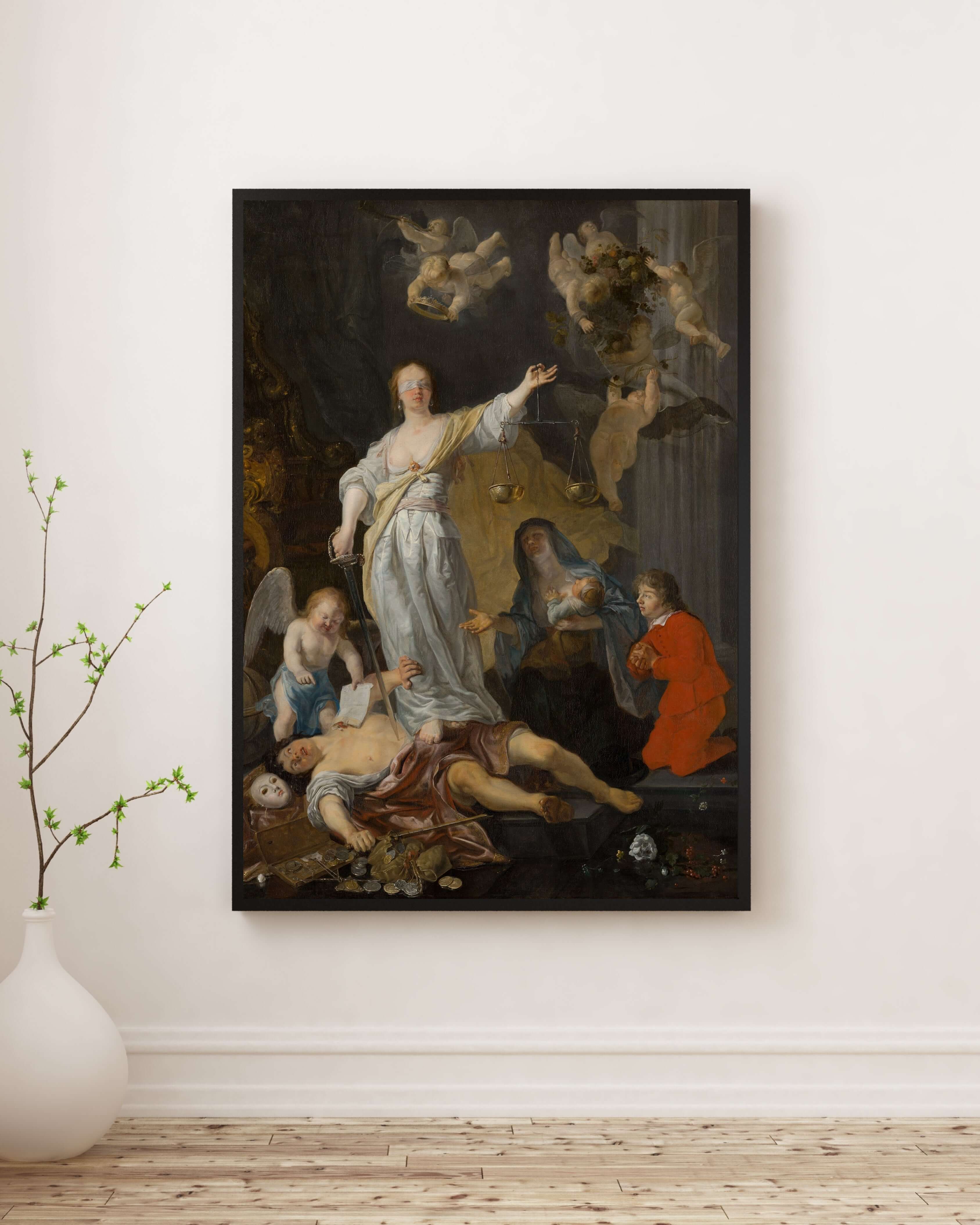 Gabriël Metsu - Doğruluğun Zaferi