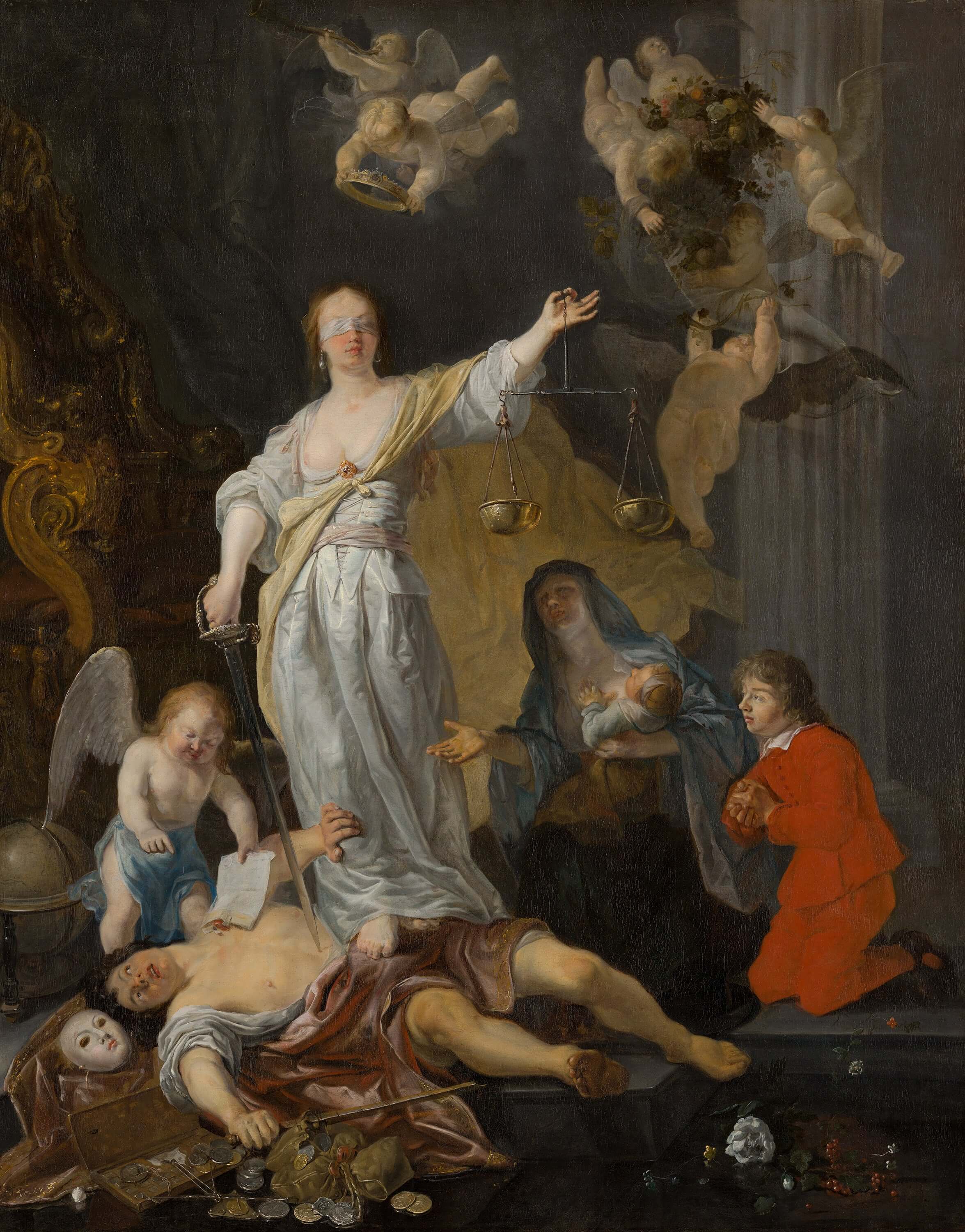 Gabriël Metsu - Doğruluğun Zaferi