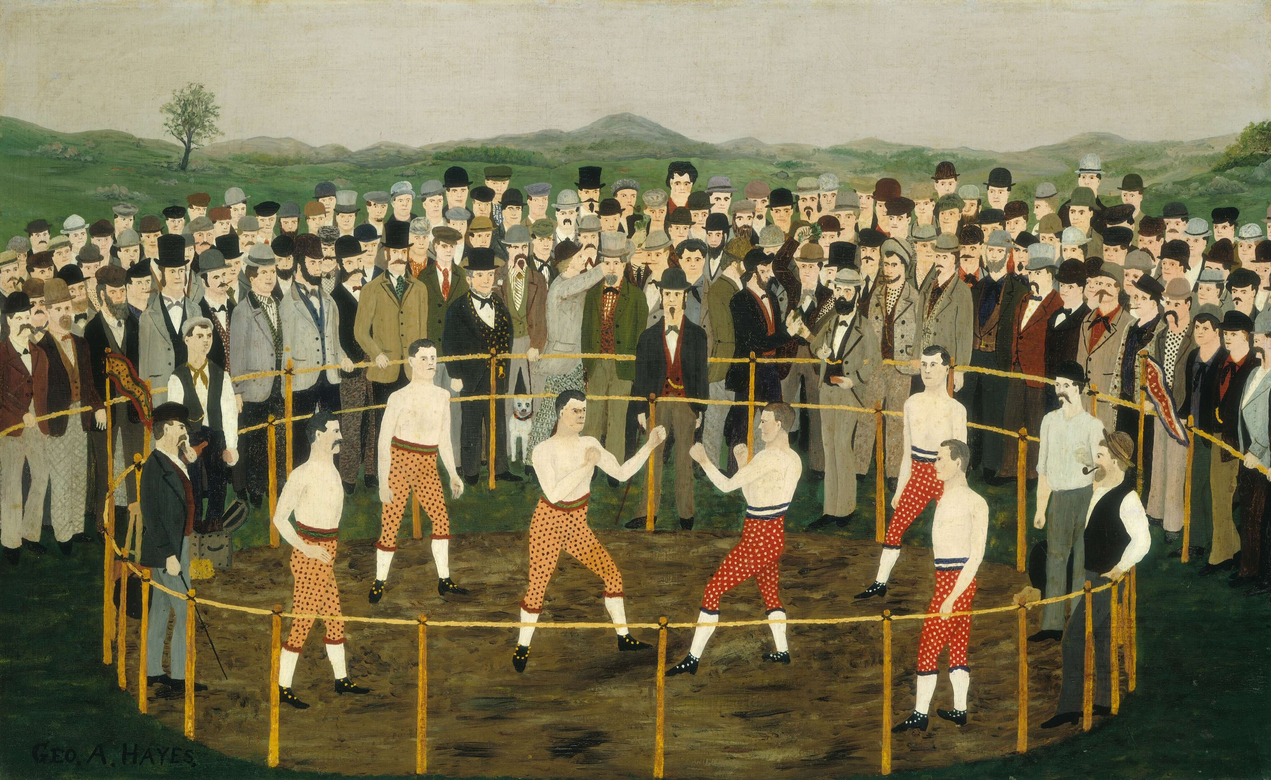 George A. Hayes - Çıplak Yumruklar