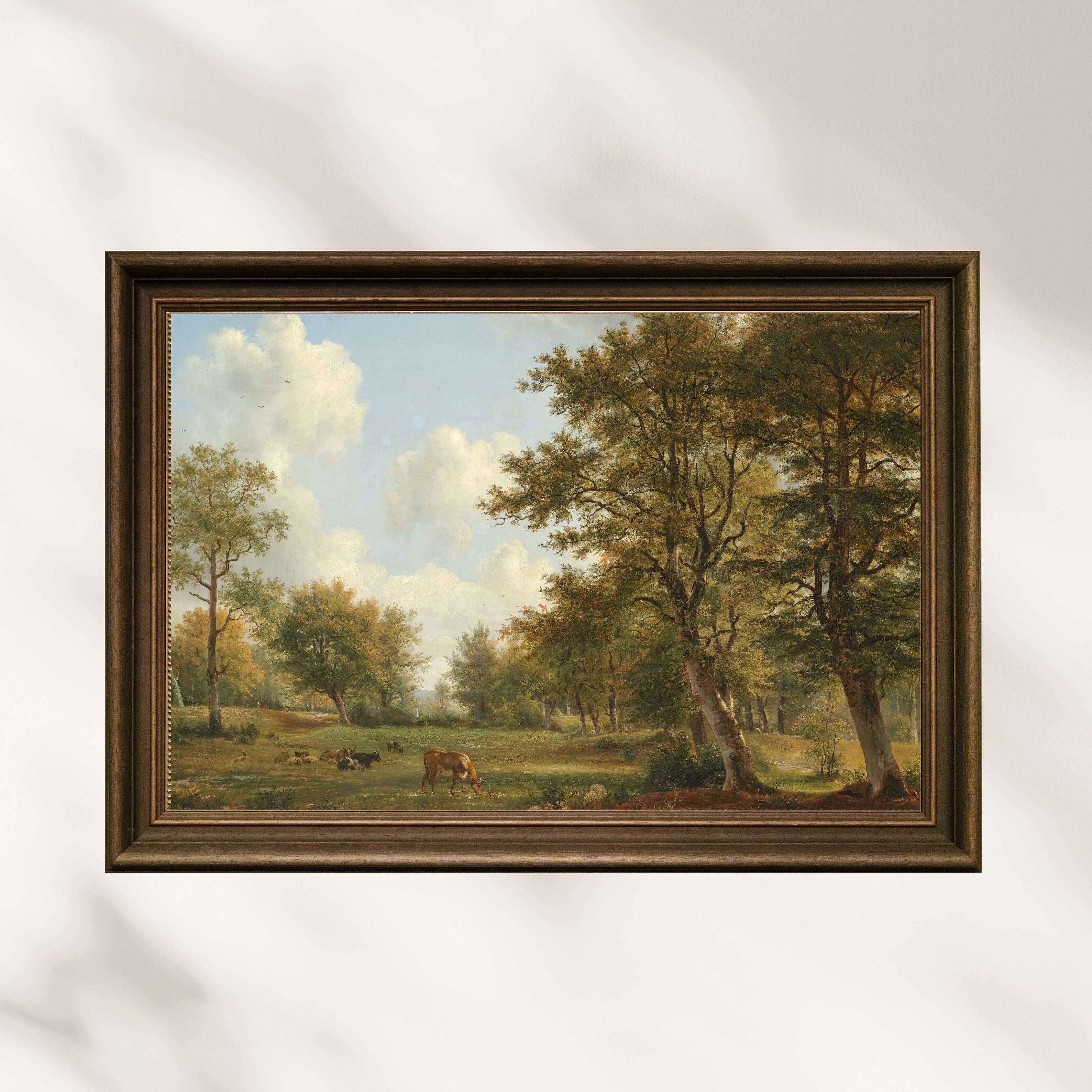 George Jacobus Johannes Van Os - Hilversum Yakınlarında Manzara