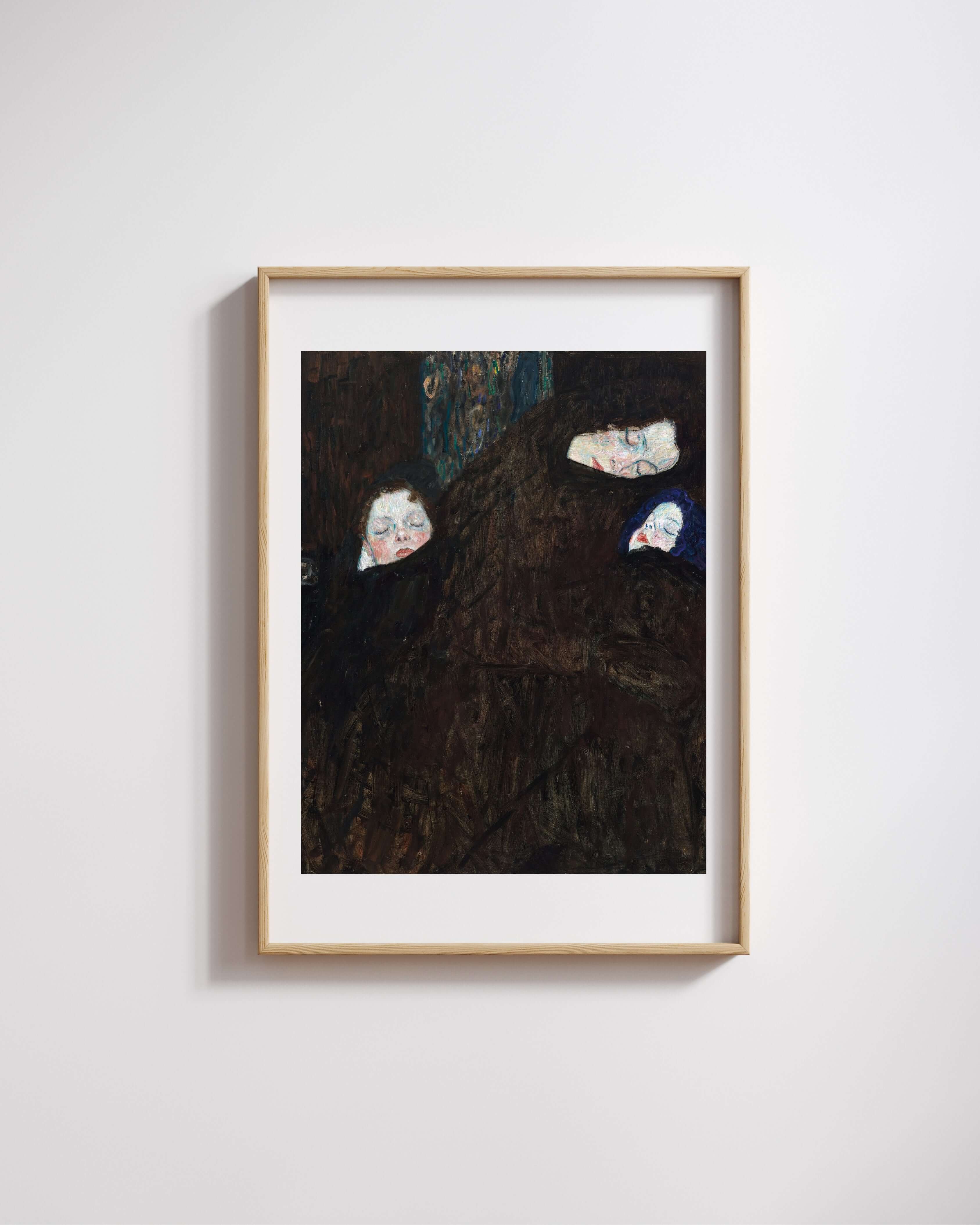 Gustav Klimt - Anne Ve İKi Çocuk Aile